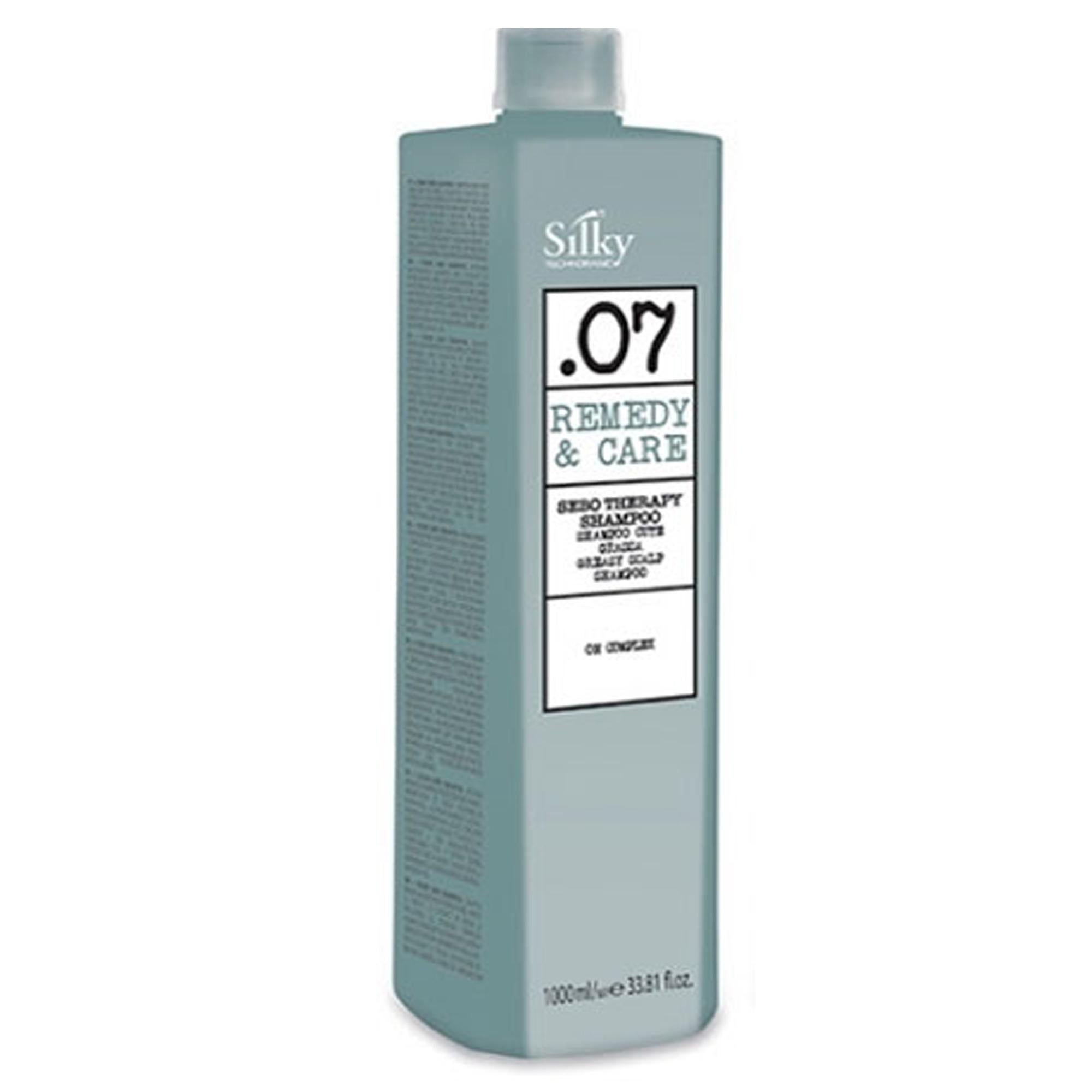 Silky Remedy e Care Shampoo Sebo Therapy - 1000ml