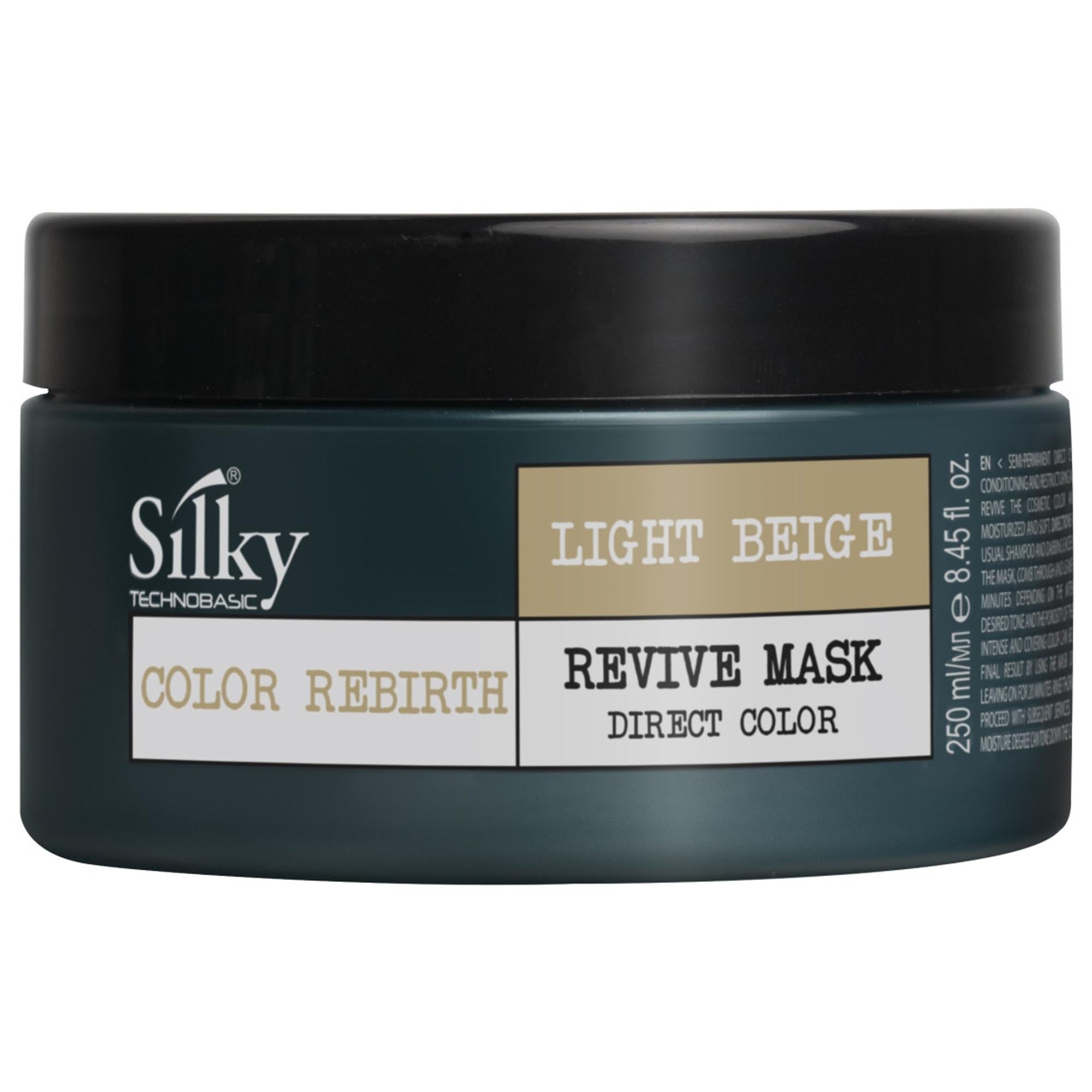 Silky Color Rebirth Maschera Colorante Semi Permanente 250ml - Beige Chiaro
