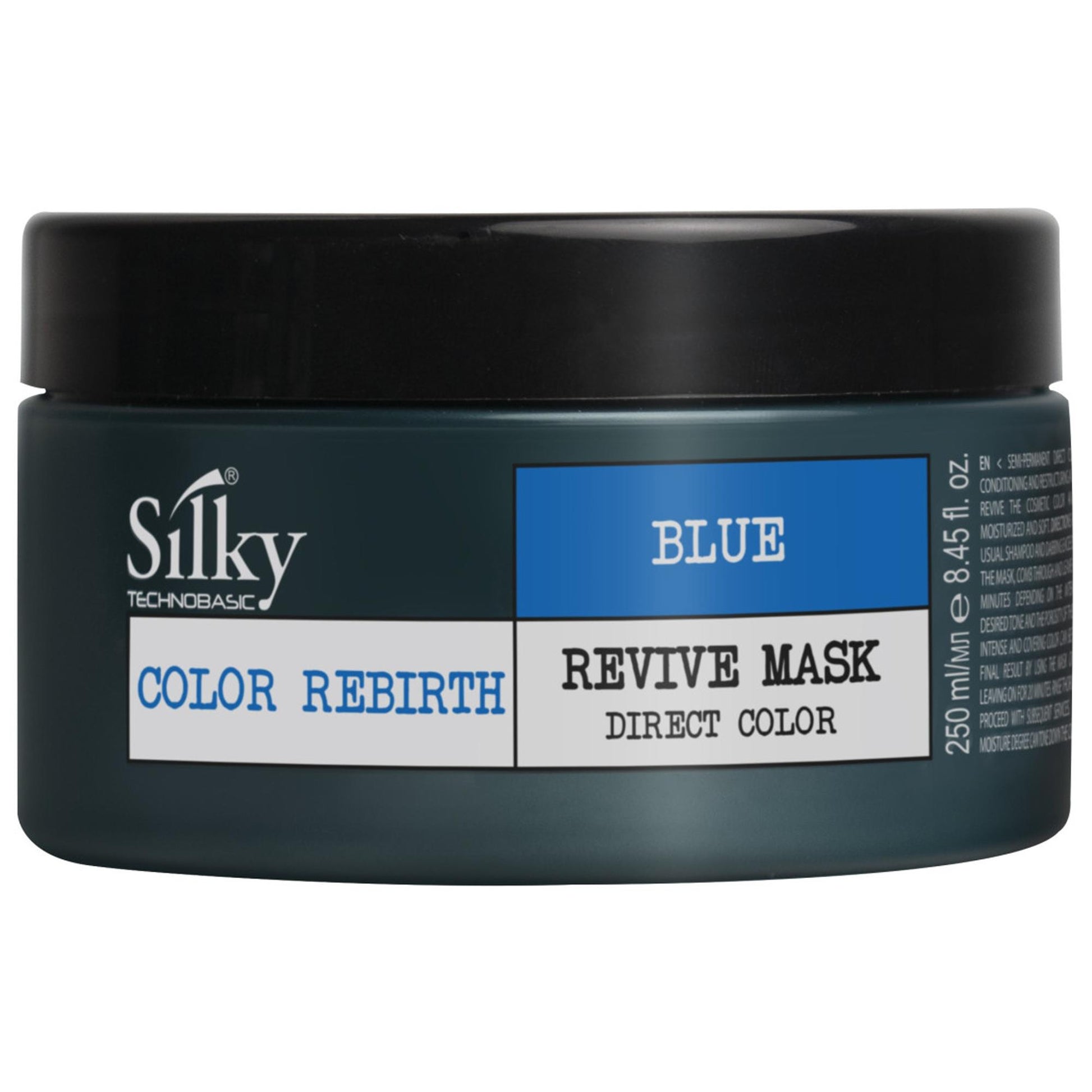 Silky Color Rebirth Maschera Colorante Semi Permanente 250ml - Blu