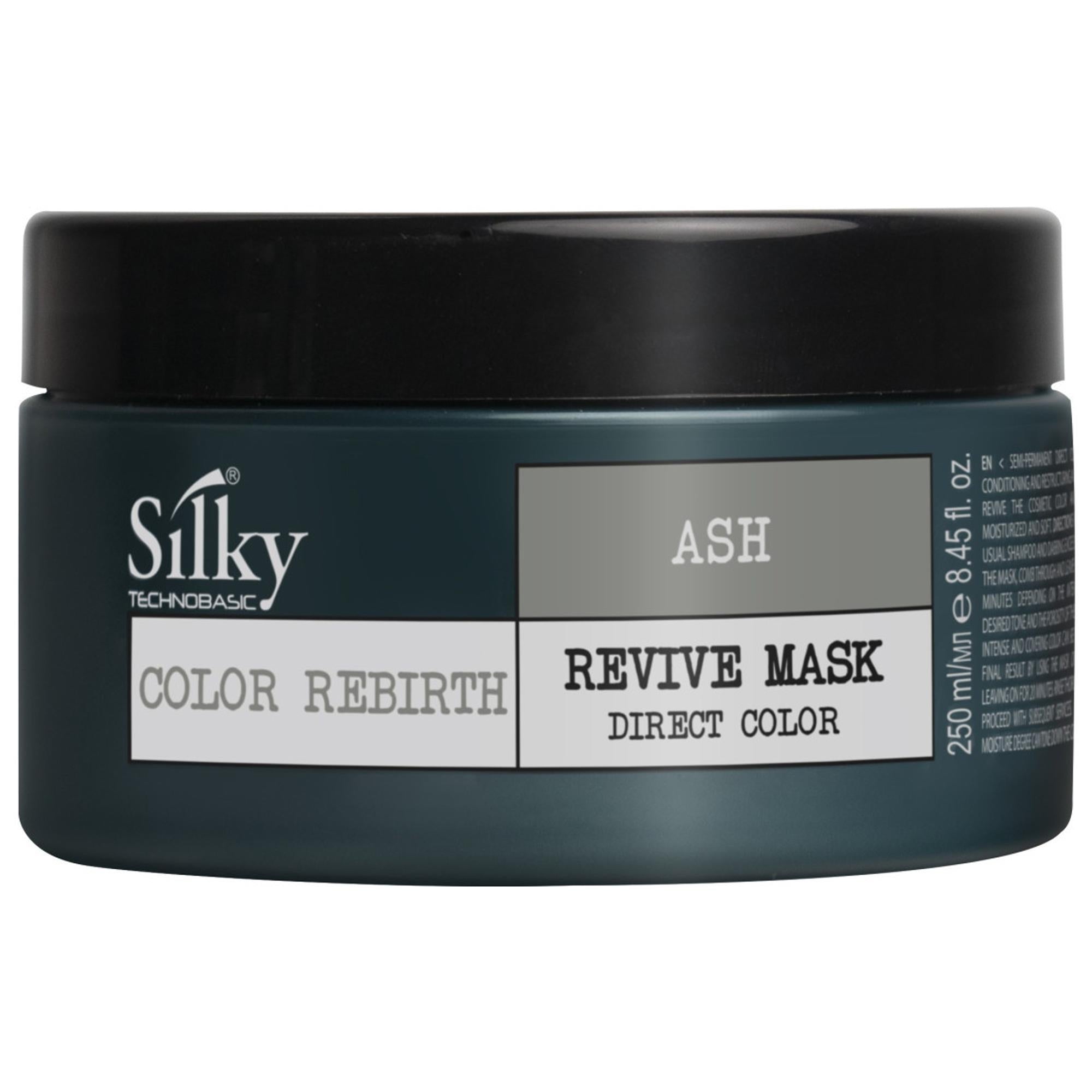 Silky Color Rebirth Maschera Colorante Semi Permanente 250ml - Cenere