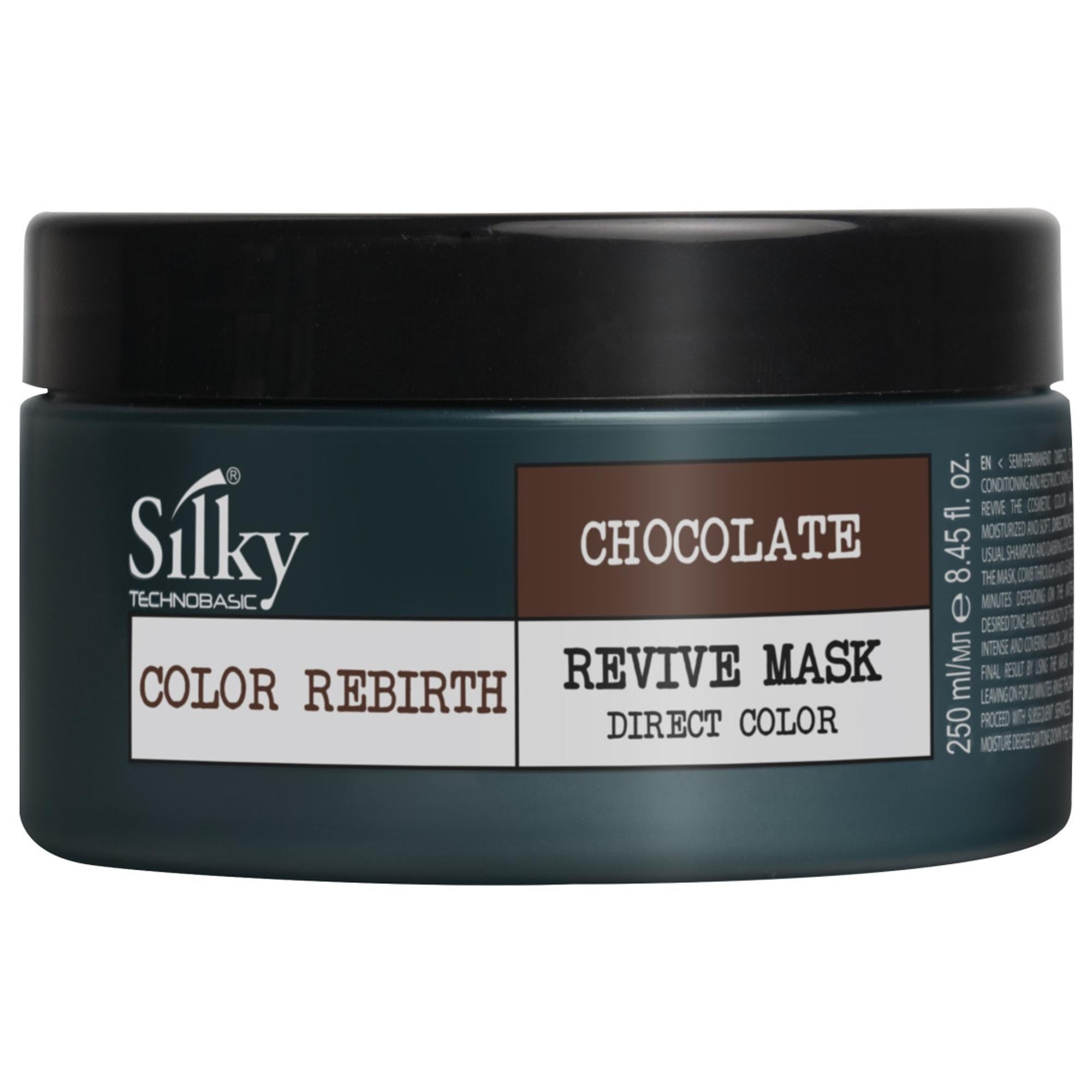Silky Color Rebirth Maschera Colorante Semi Permanente 250ml - Cioccolato