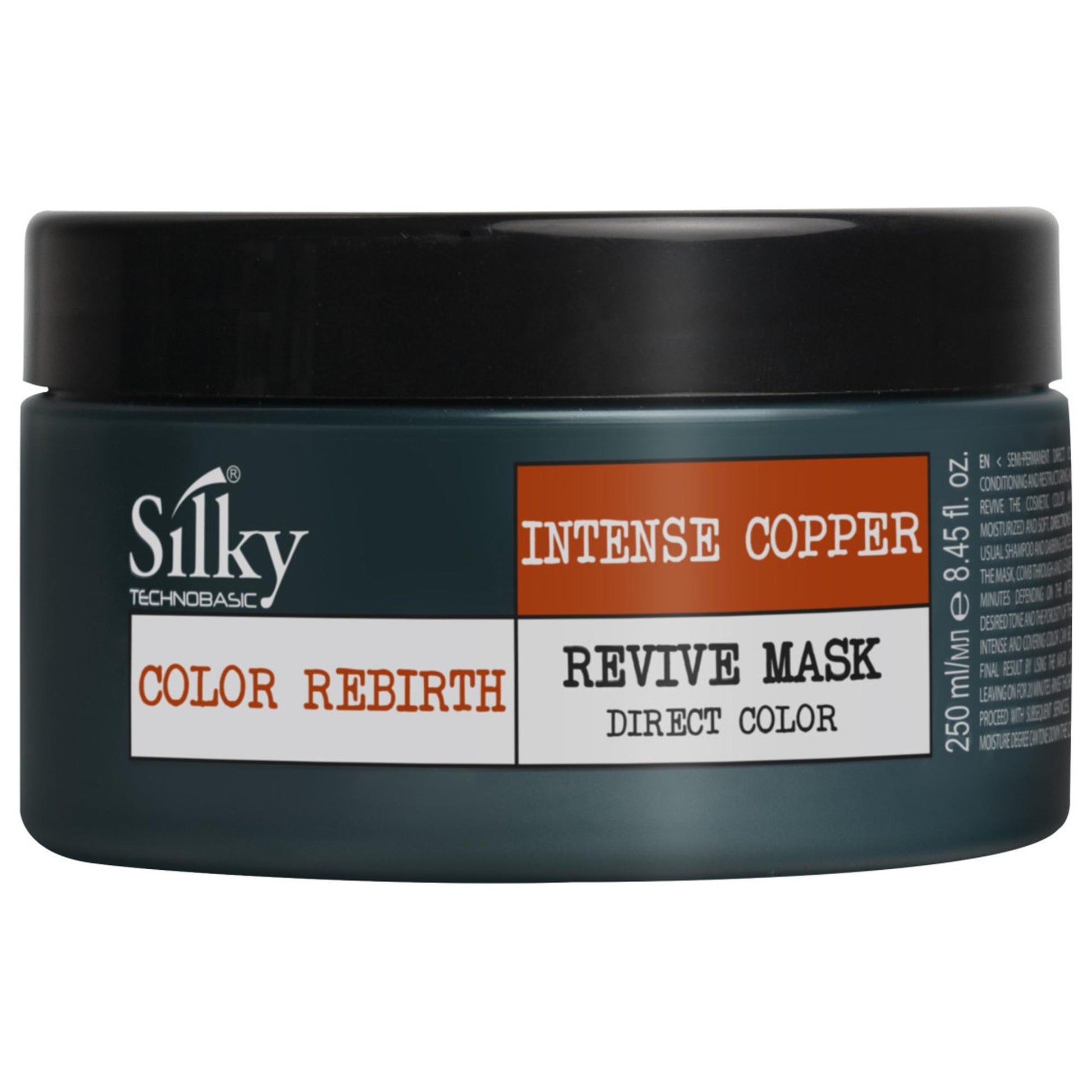 Silky Color Rebirth Maschera Colorante Semi Permanente 250ml - Rame Intenso