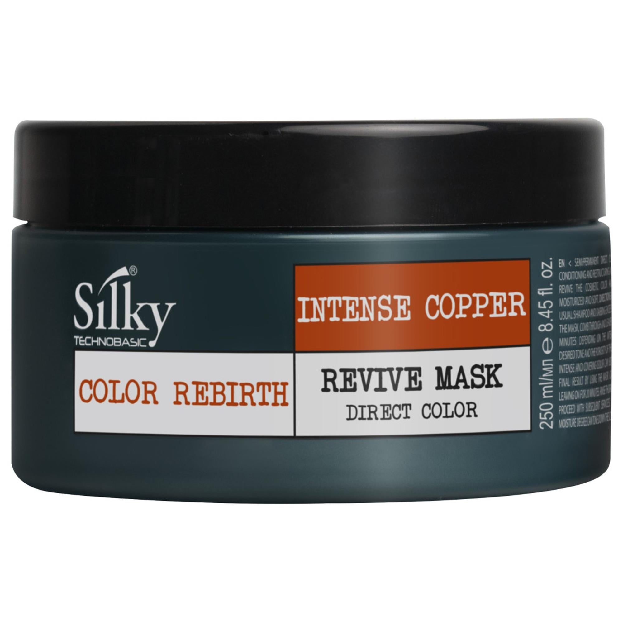 Silky Color Rebirth Maschera Colorante Semi Permanente 250ml - Rame Intenso