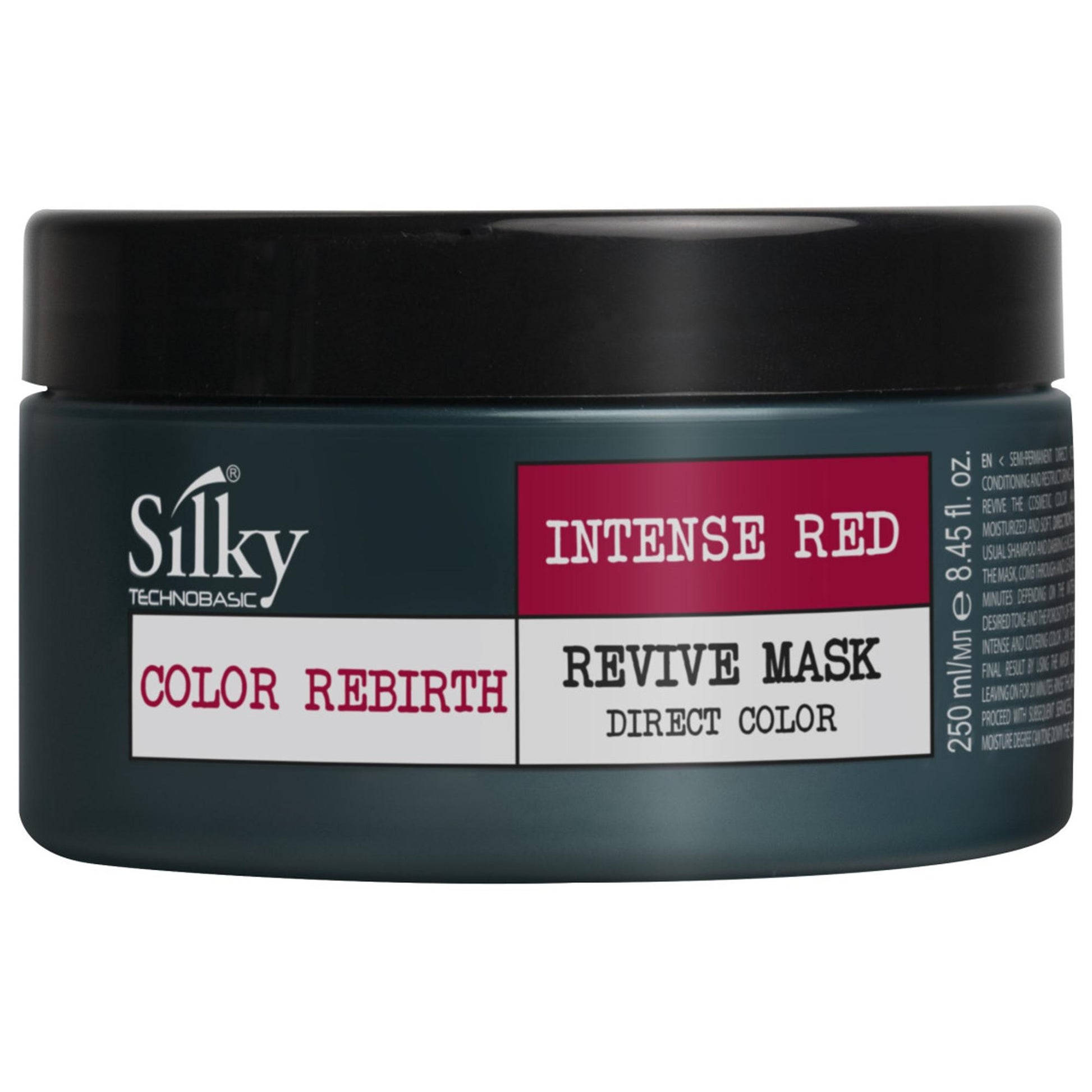 Silky Color Rebirth Maschera Colorante Semi Permanente 250ml - Rosso Intenso