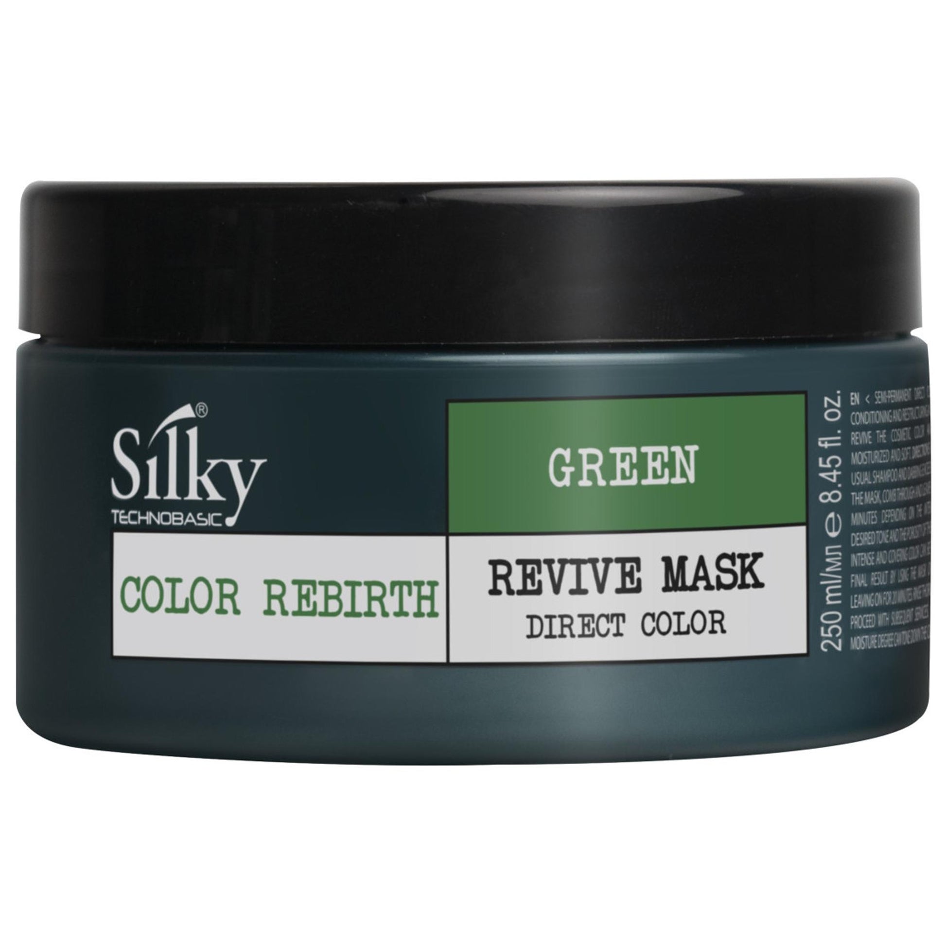 Silky Color Rebirth Maschera Colorante Semi Permanente 250ml - Verde