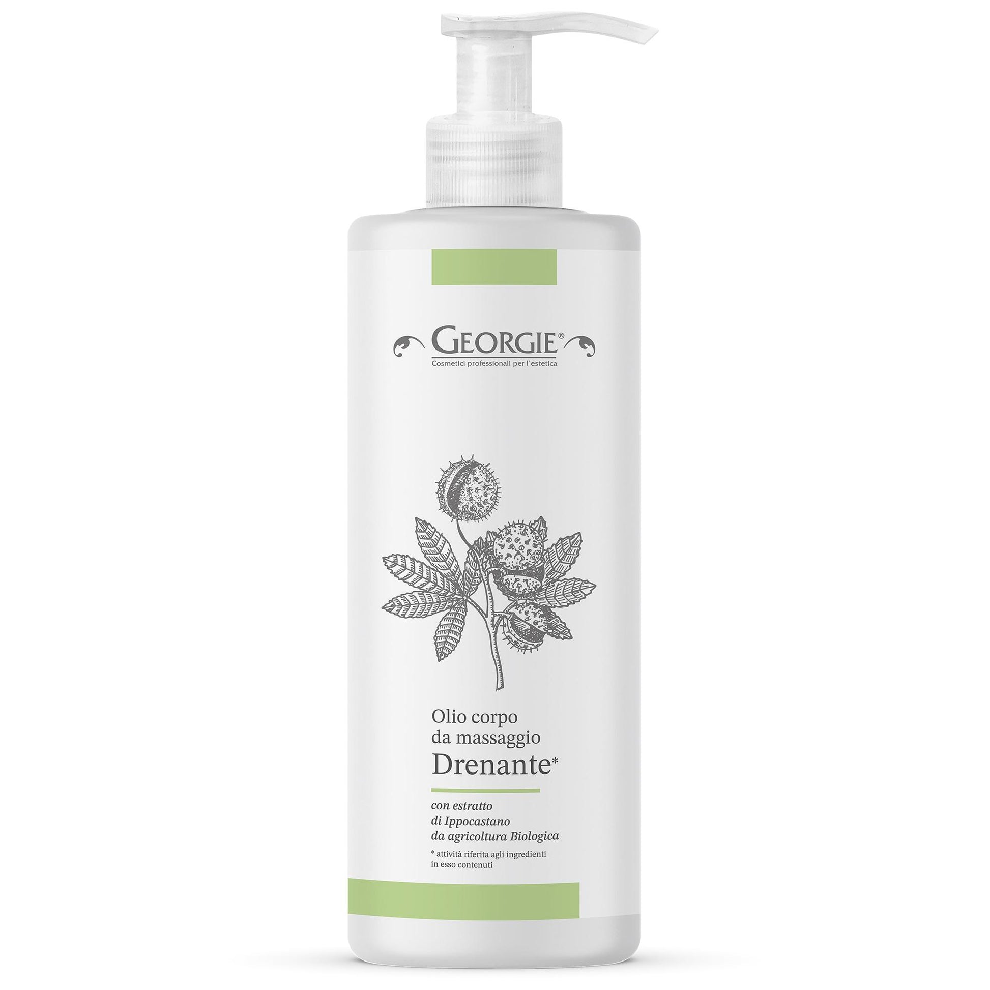 Georgie Olio Massaggio Trattamento Drenante - 500ml