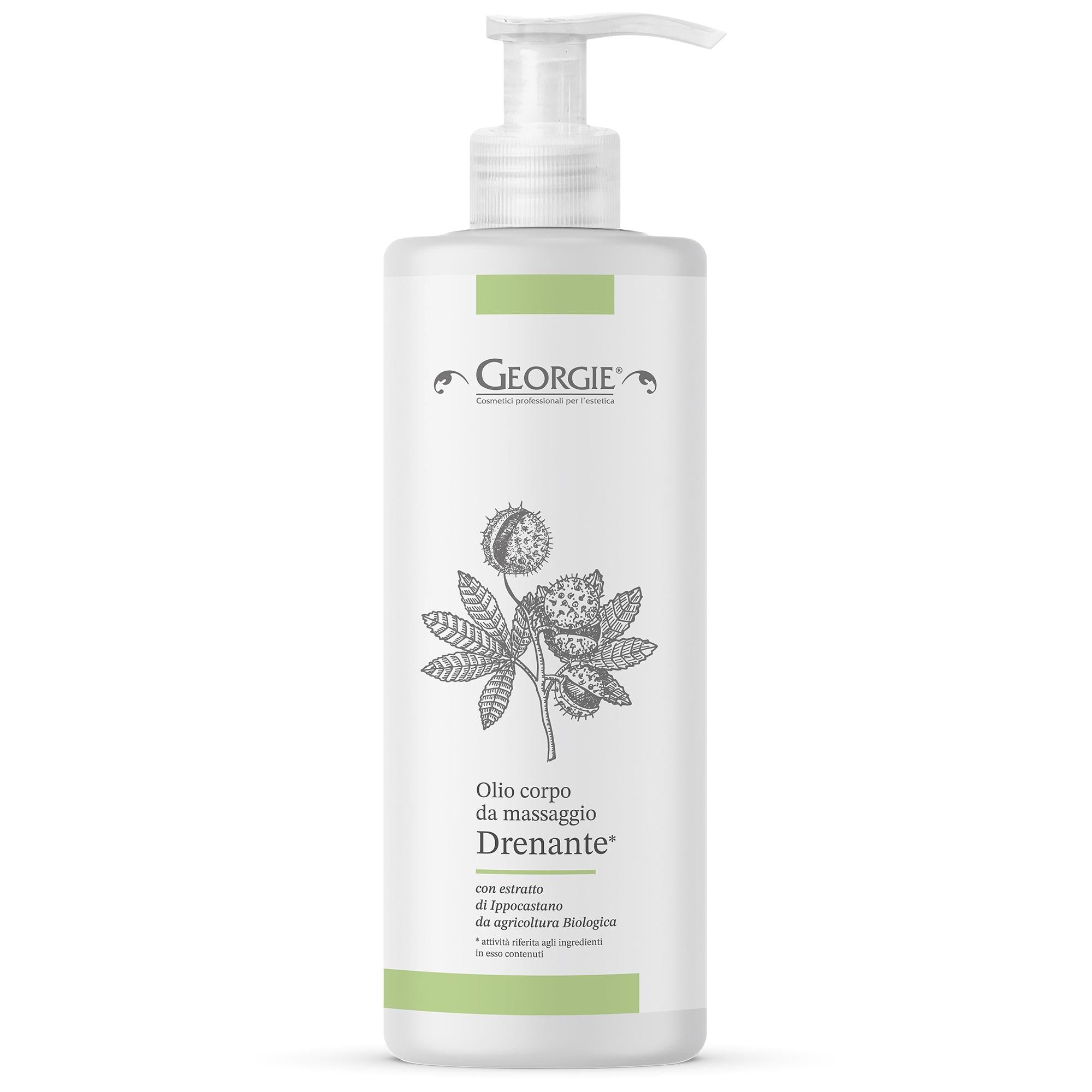 Georgie Olio Massaggio Trattamento Drenante - 500ml
