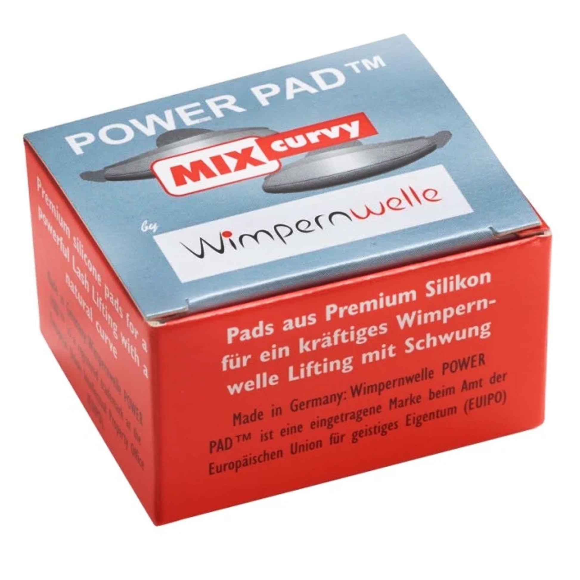 Wimpernwelle Power Pads Curvy in Silicone per Laminazione Ciglia 8pz - Misura Mix