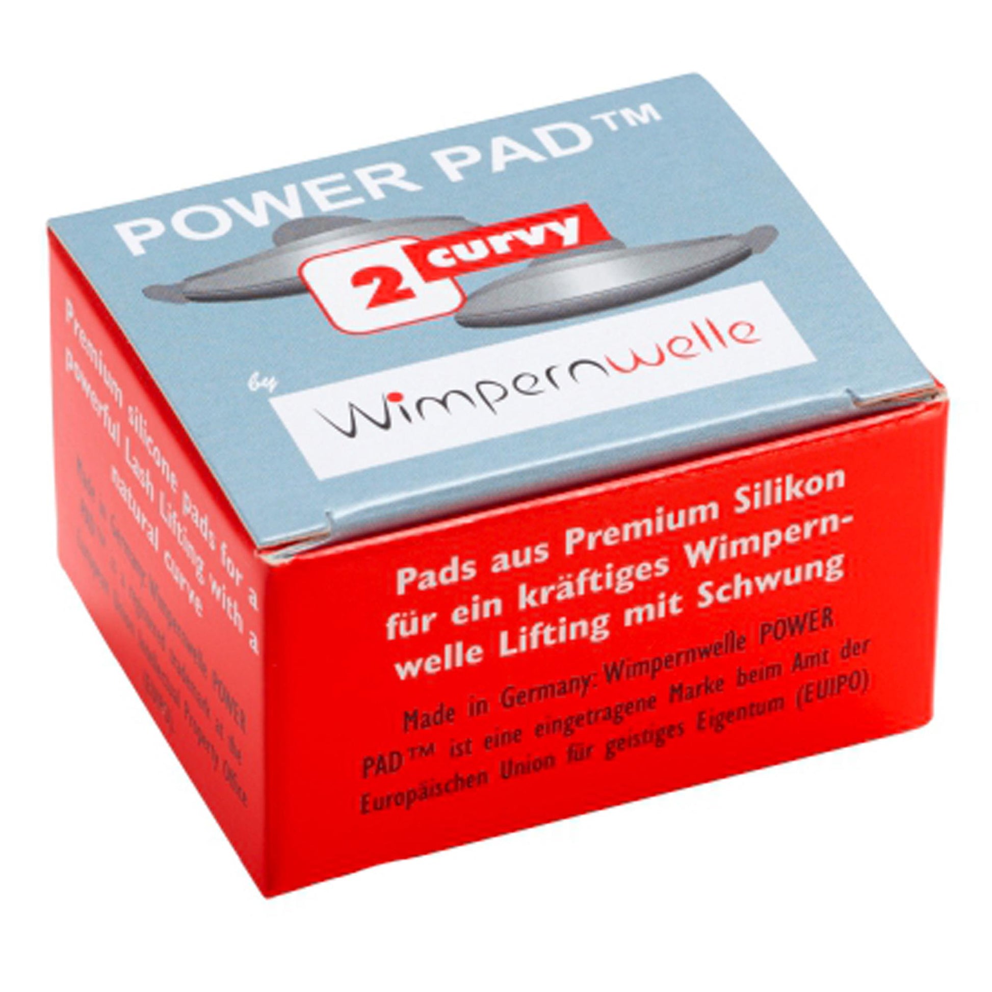 Wimpernwelle Power Pads Curvy in Silicone per Laminazione Ciglia 8pz - Misura 2