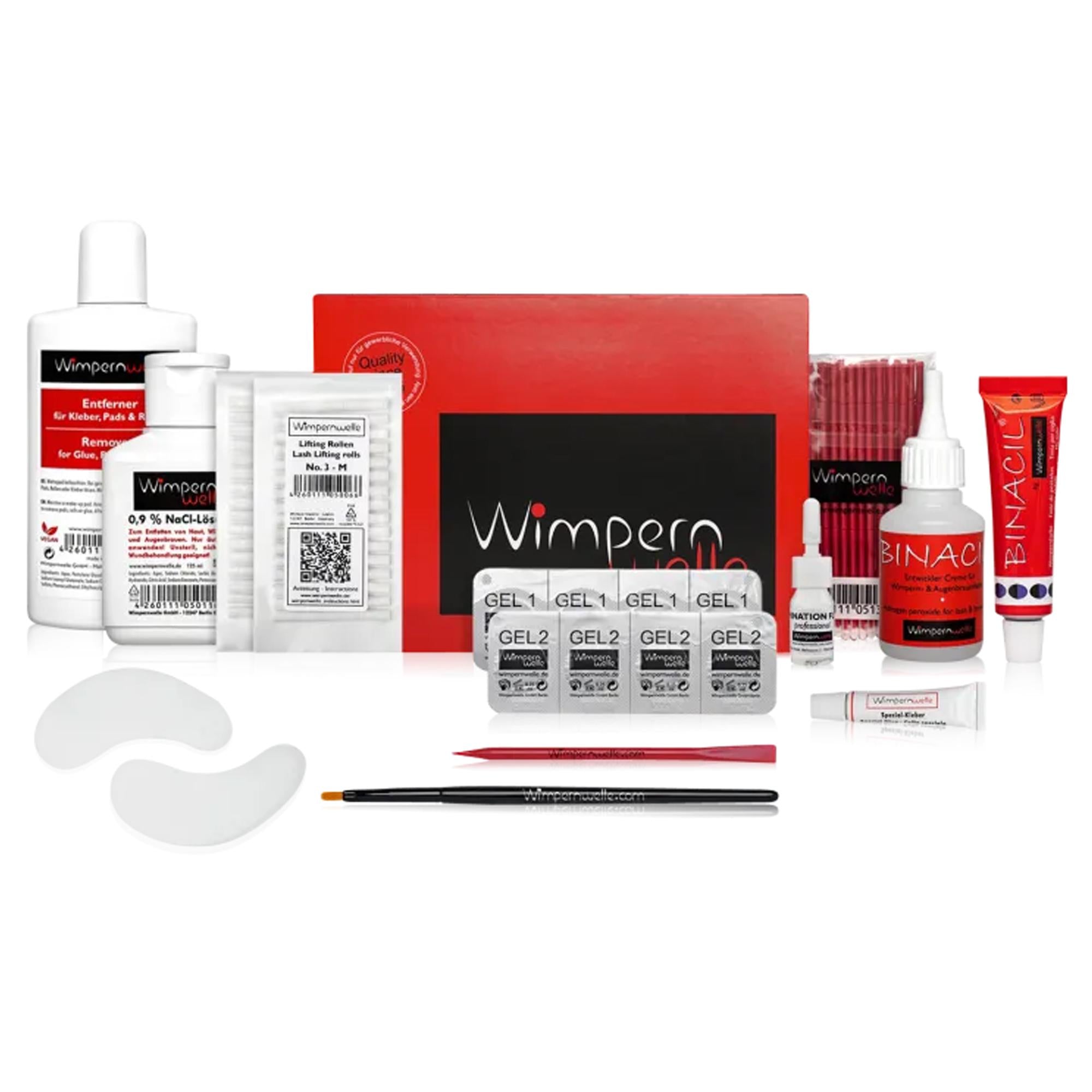 Wimpernwelle Power Pads Kit Completo Laminazione Ciglia