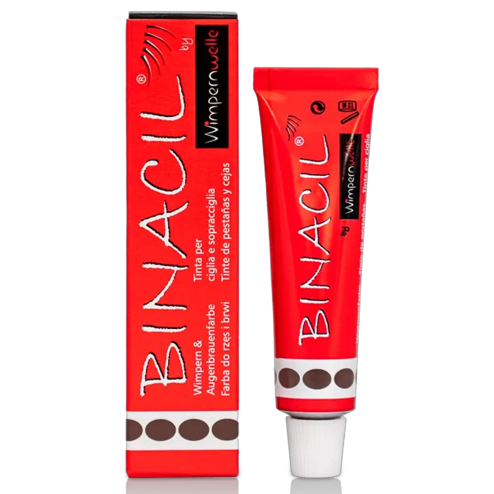 Wimpernwelle Binacil Tinta per Ciglia e Sopracciglia 15ml - Castano Chiaro