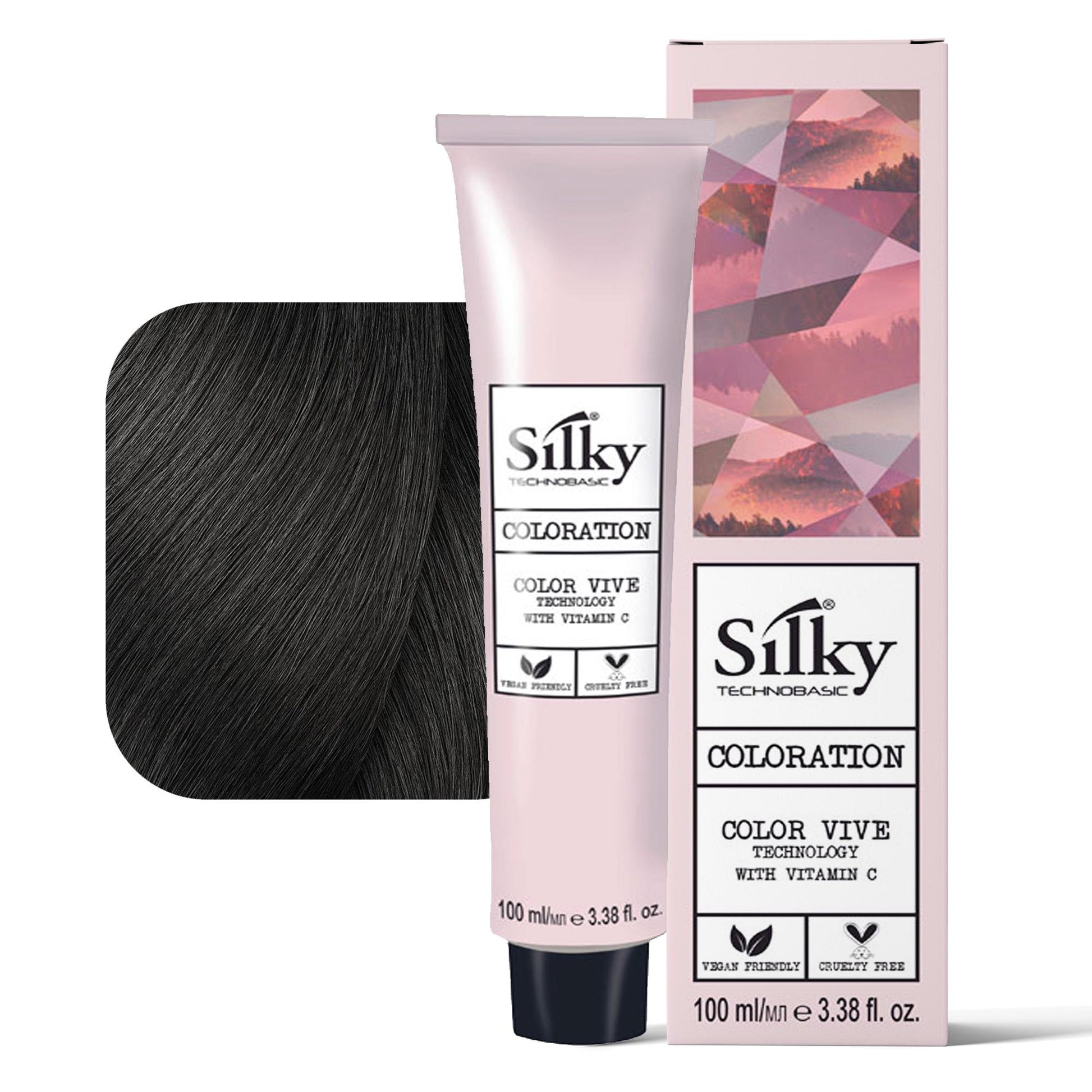 Silky Technobasic Coloration Tintura per Capelli 100ml - 4