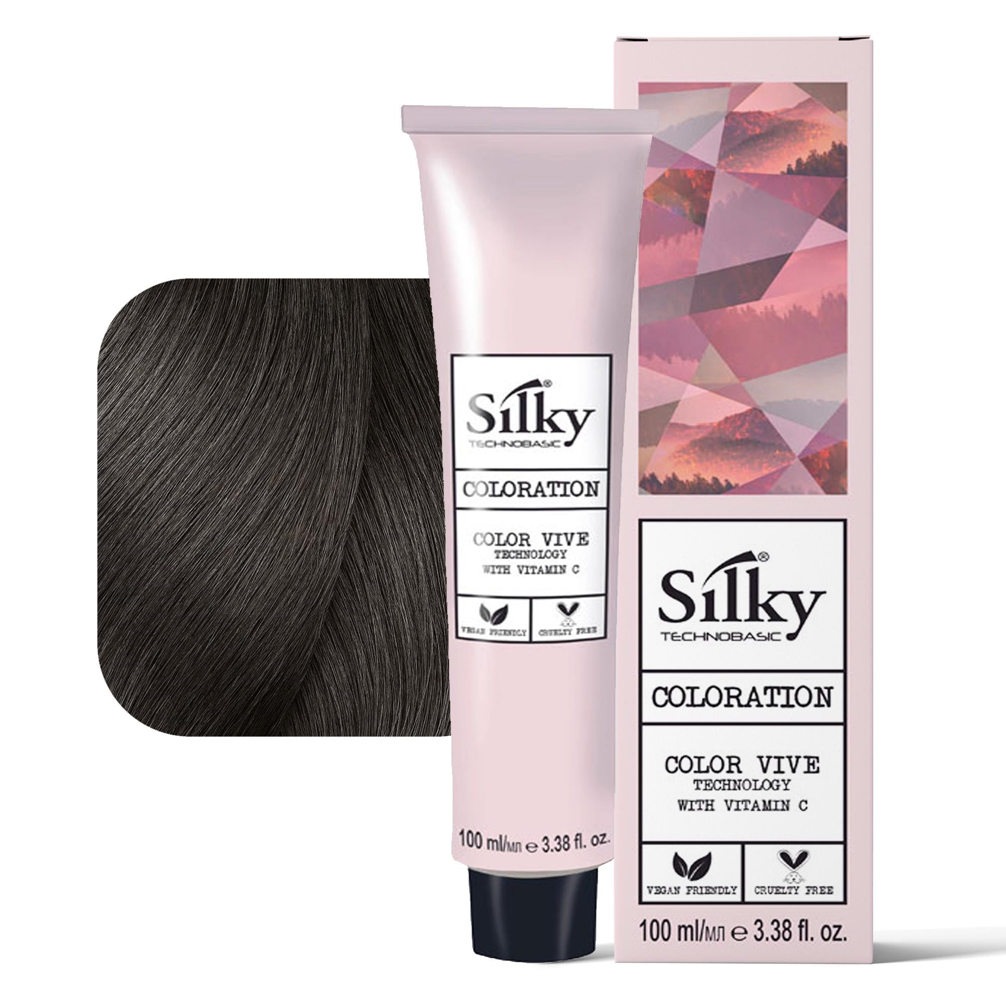 Silky Technobasic Coloration Tintura per Capelli 100ml - 5.0