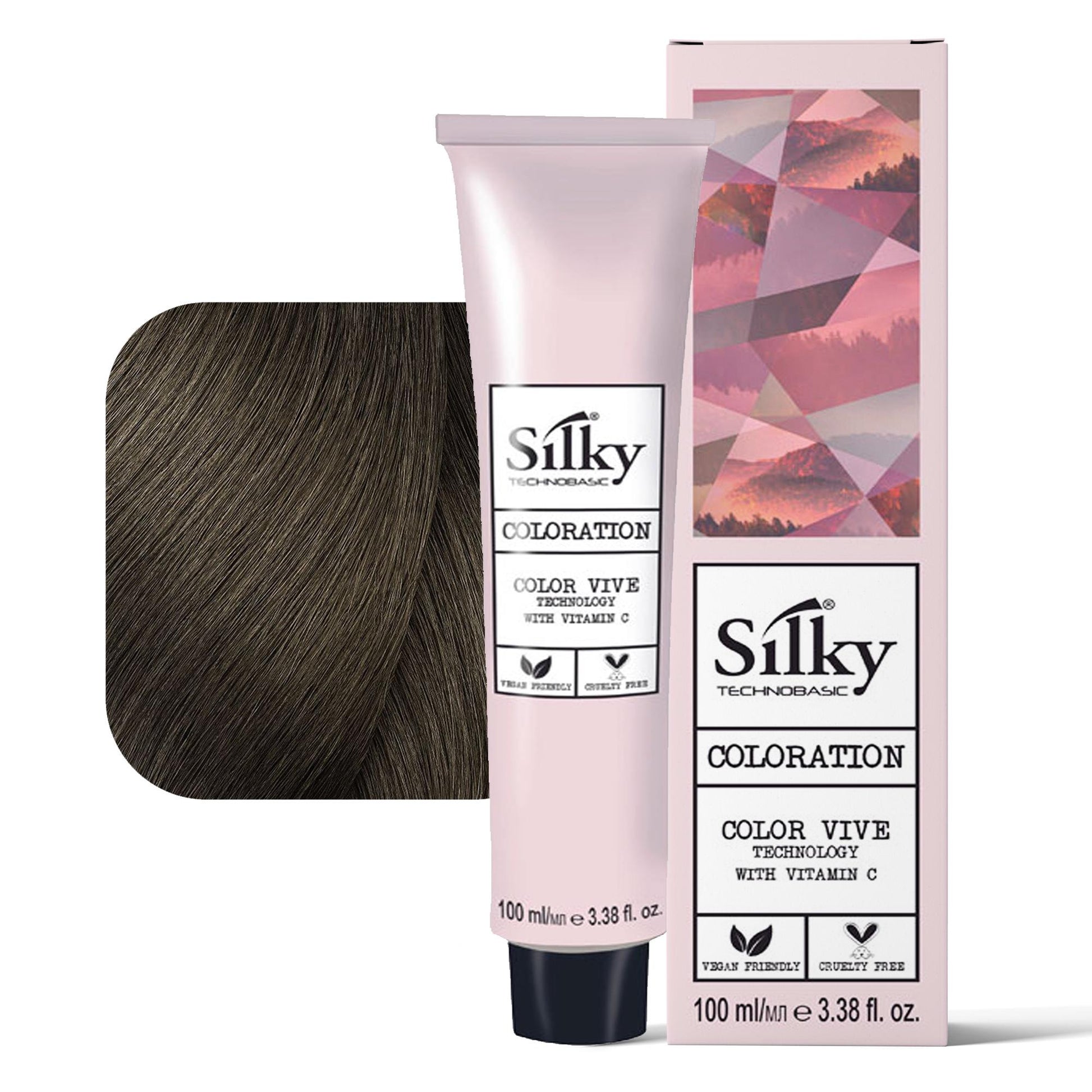 Silky Technobasic Coloration Tintura per Capelli 100ml - 5.3