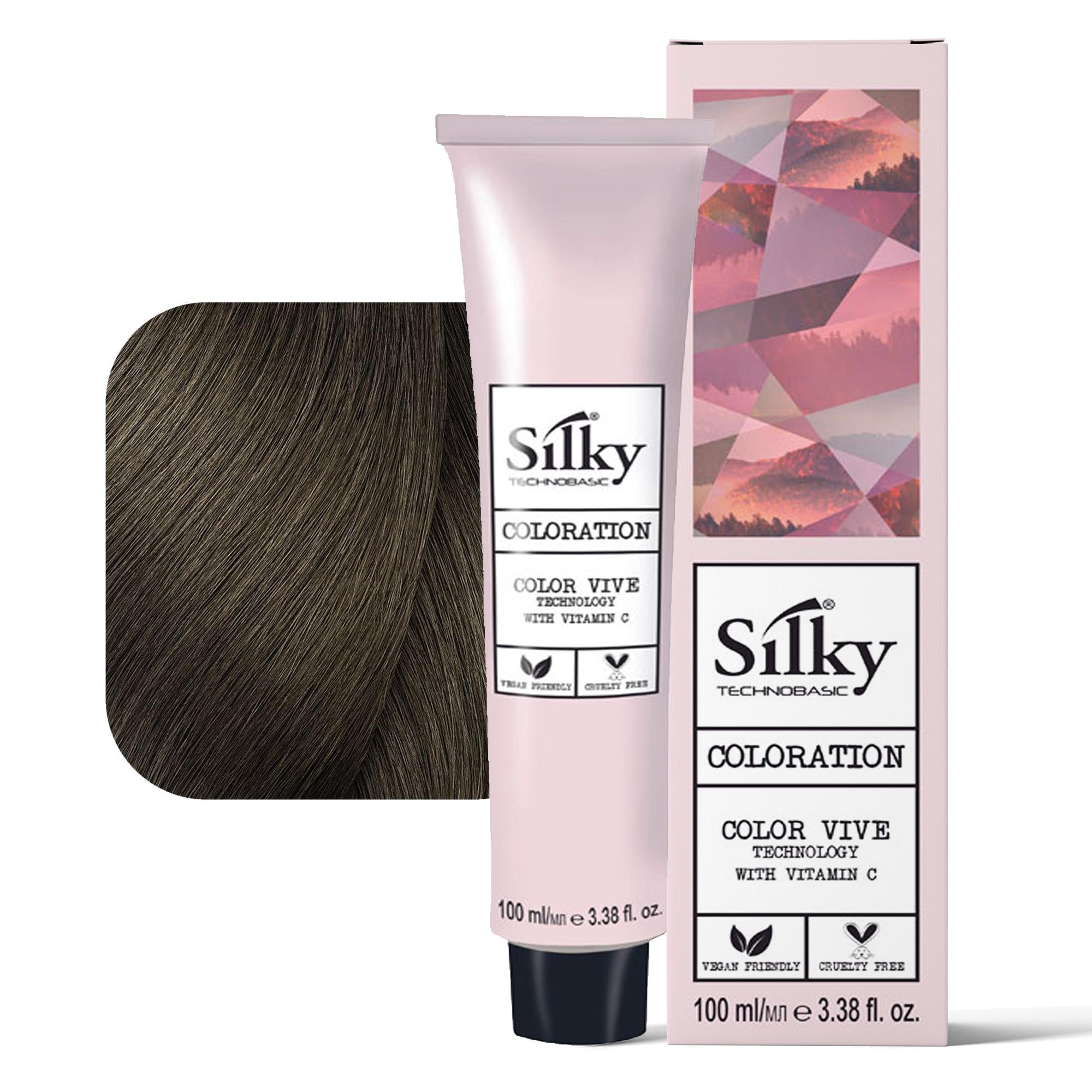 Silky Technobasic Coloration Tintura per Capelli 100ml - 5.3