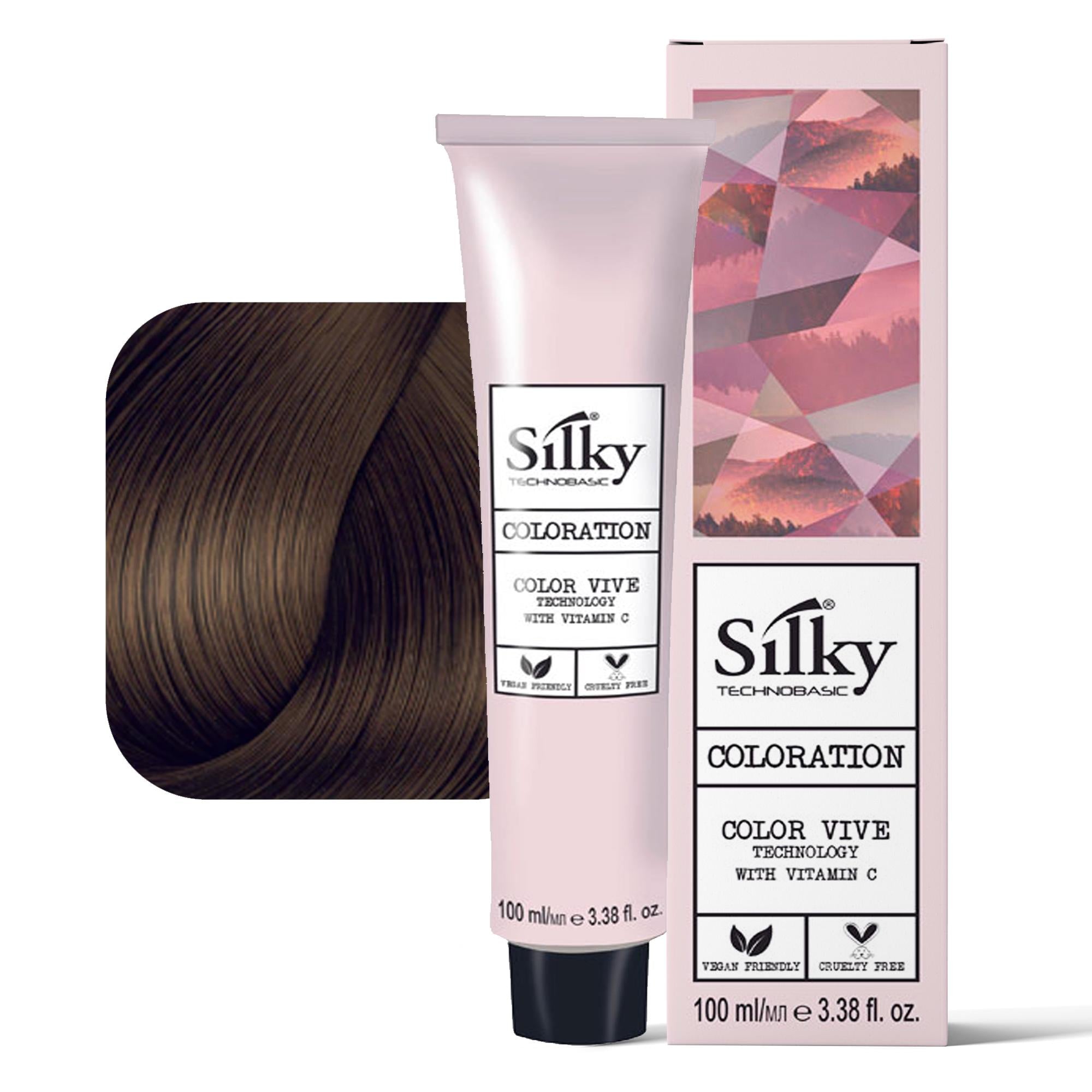 Silky Technobasic Coloration Tintura per Capelli 100ml - 5.34