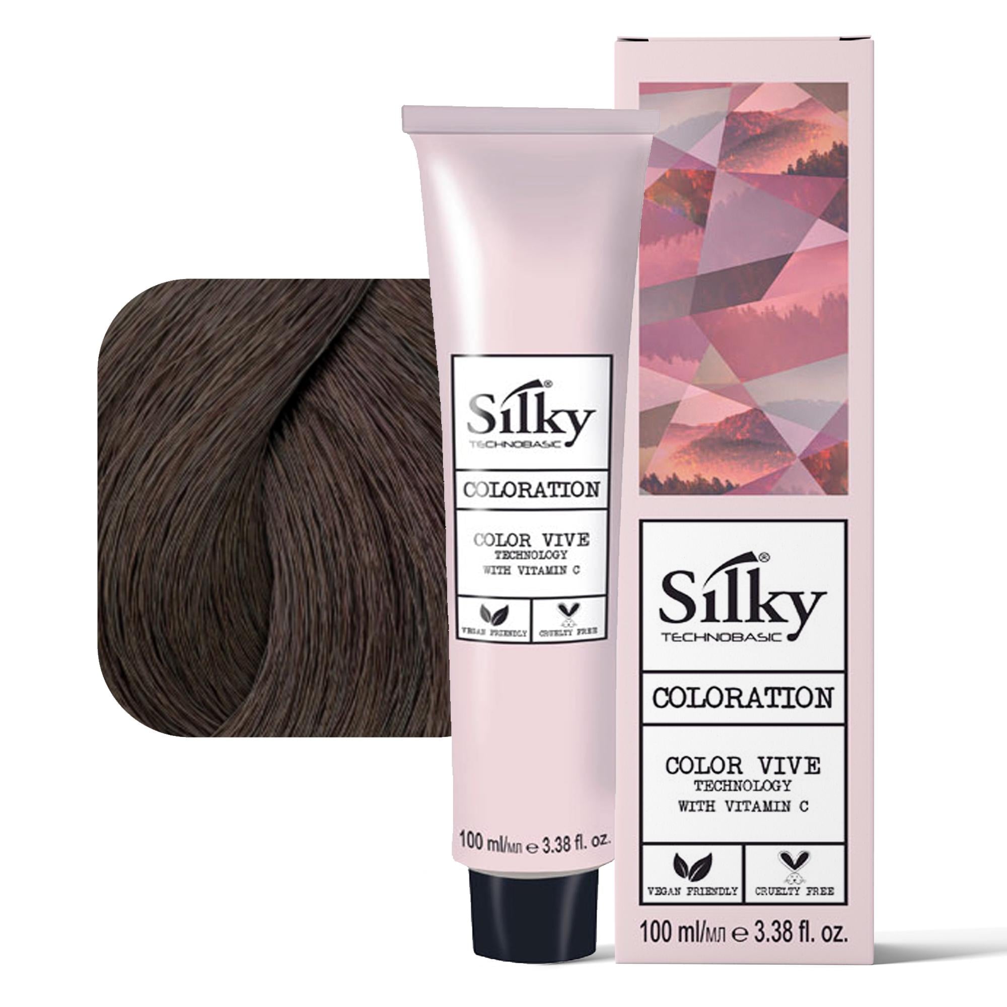 Silky Technobasic Coloration Tintura per Capelli 100ml - 5.53
