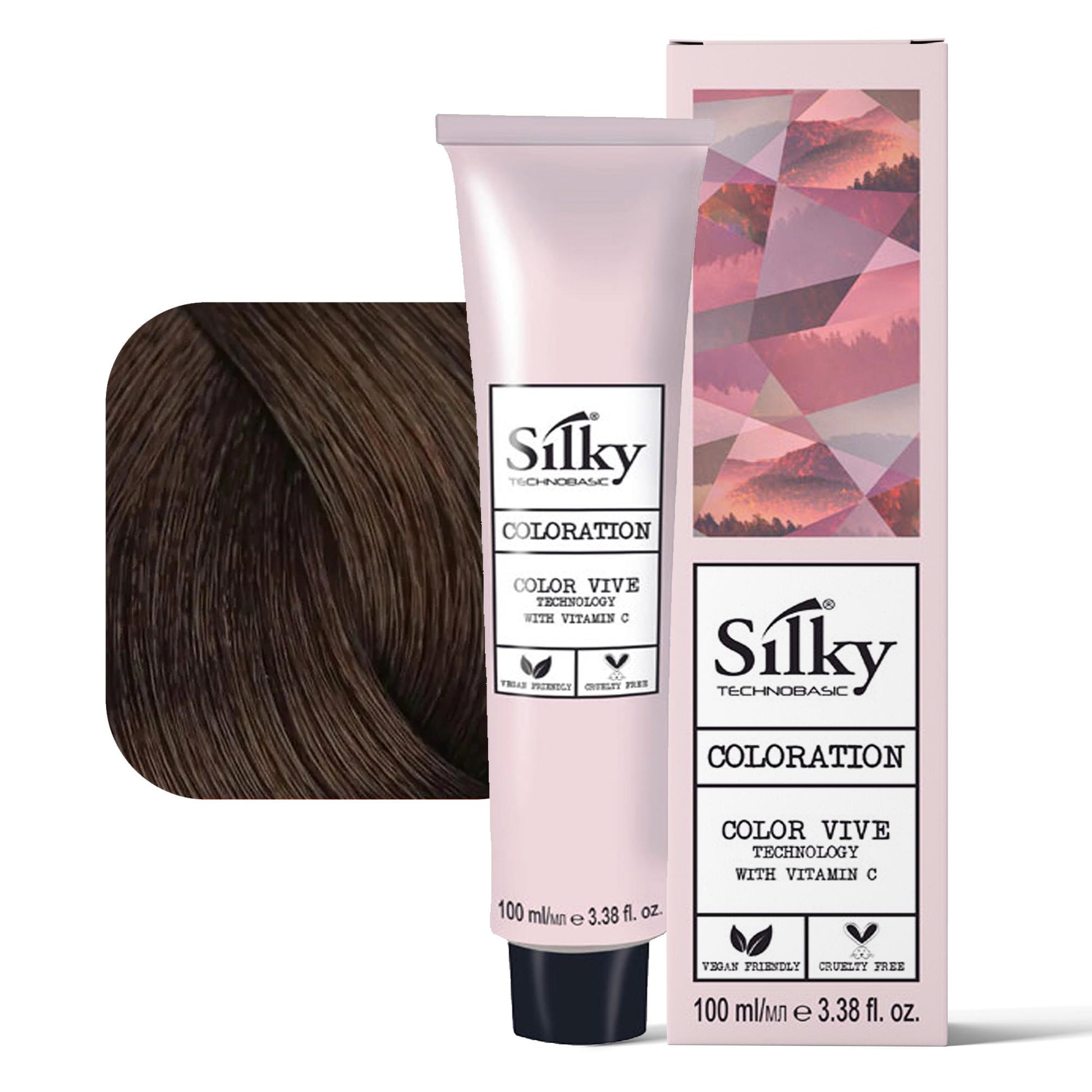 Silky Technobasic Coloration Tintura per Capelli 100ml - 5.7