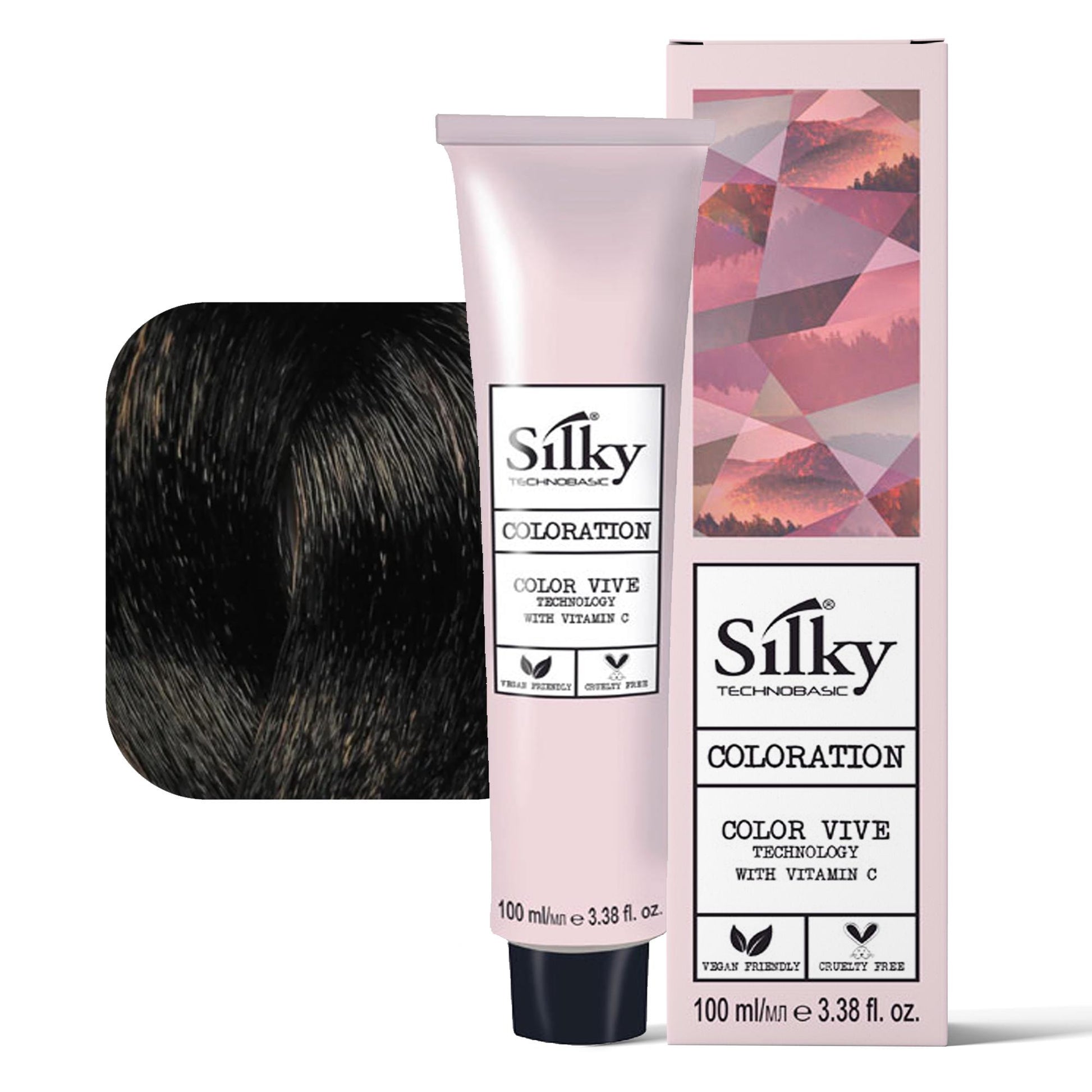 Silky Technobasic Coloration Tintura per Capelli 100ml - 5.74