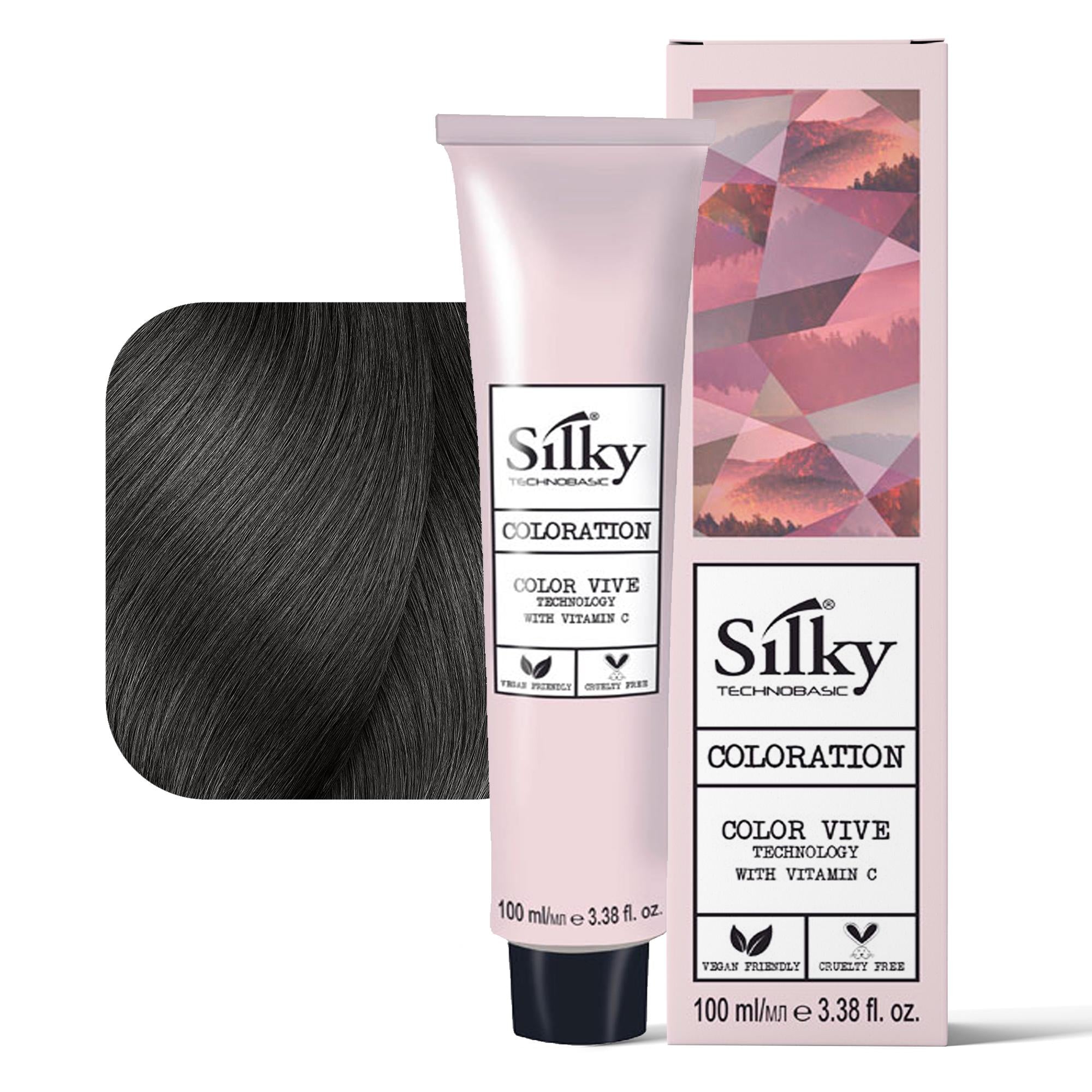 Silky Technobasic Coloration Tintura per Capelli 100ml - 6.1