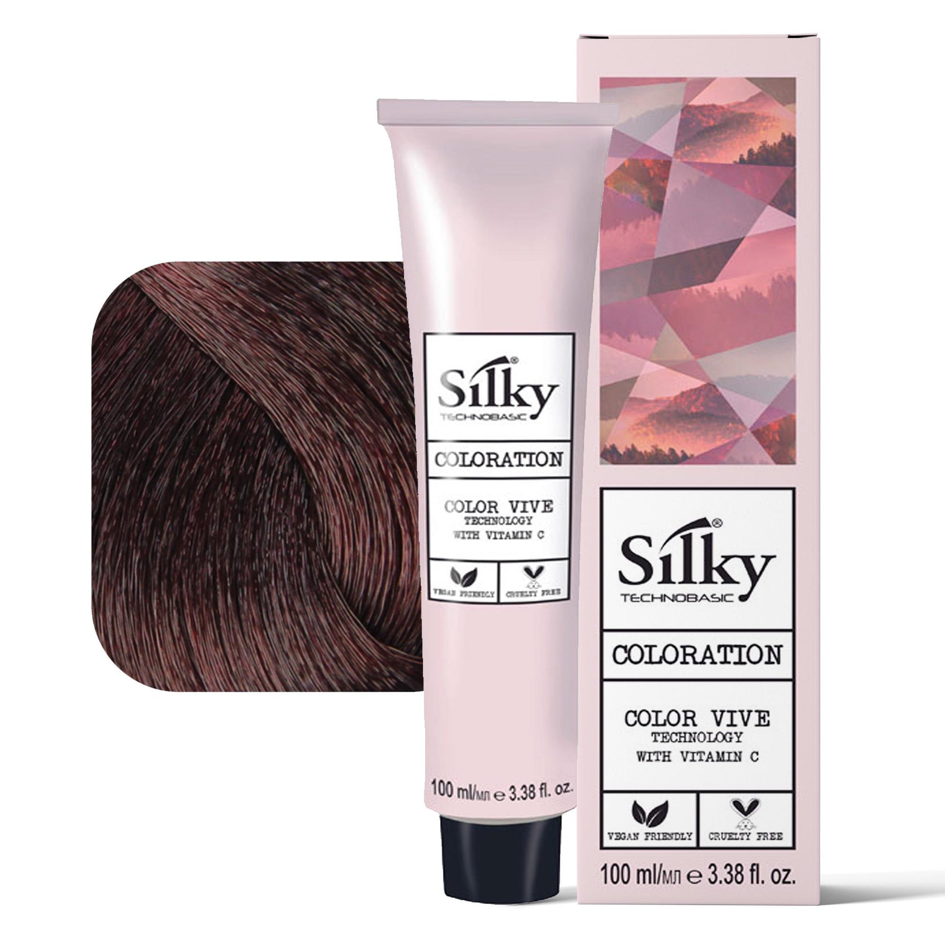 Silky Technobasic Coloration Tintura per Capelli 100ml - 6.5