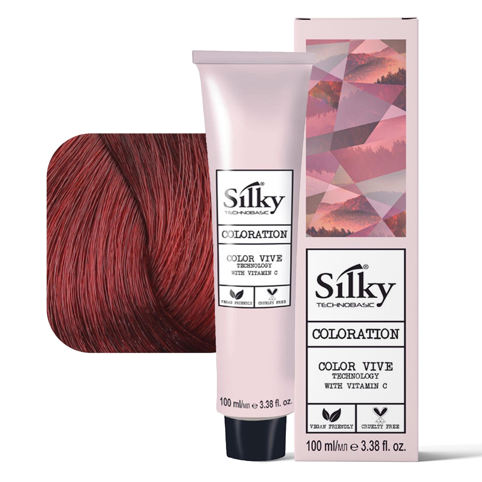 Silky Technobasic Coloration Tintura per Capelli 100ml - 6.6