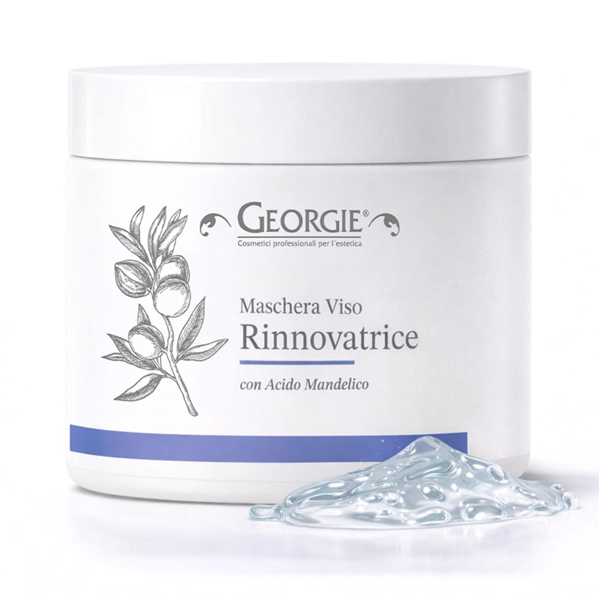 Georgie Maschera Viso in Crema Rinnovatrice con Acido Mandelico - 250ml