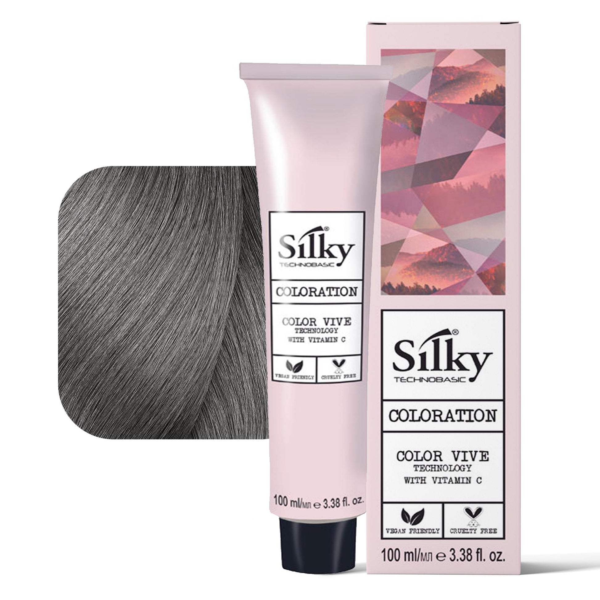 Silky Technobasic Coloration Tintura per Capelli 100ml - 7.1