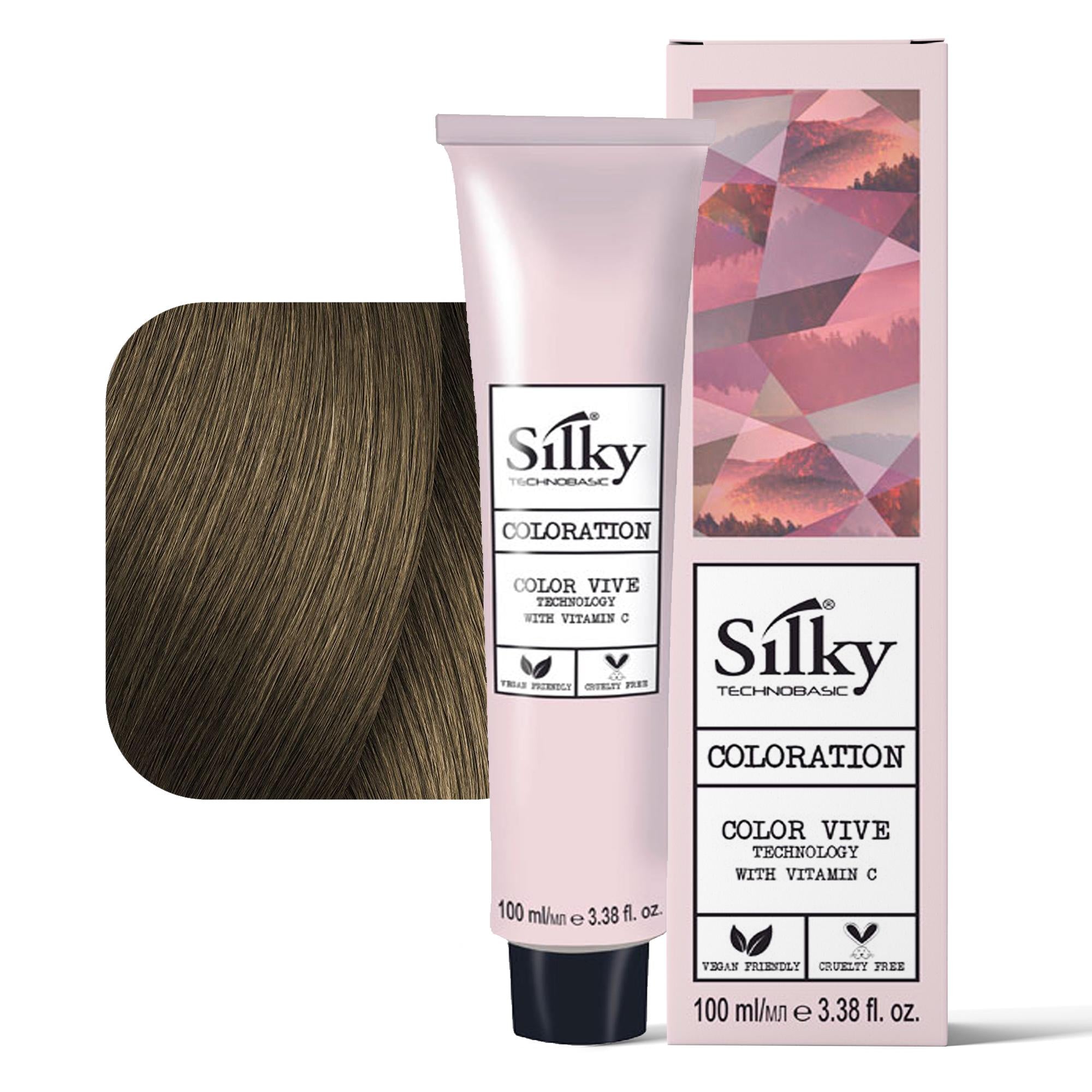 Silky Technobasic Coloration Tintura per Capelli 100ml - 7.31