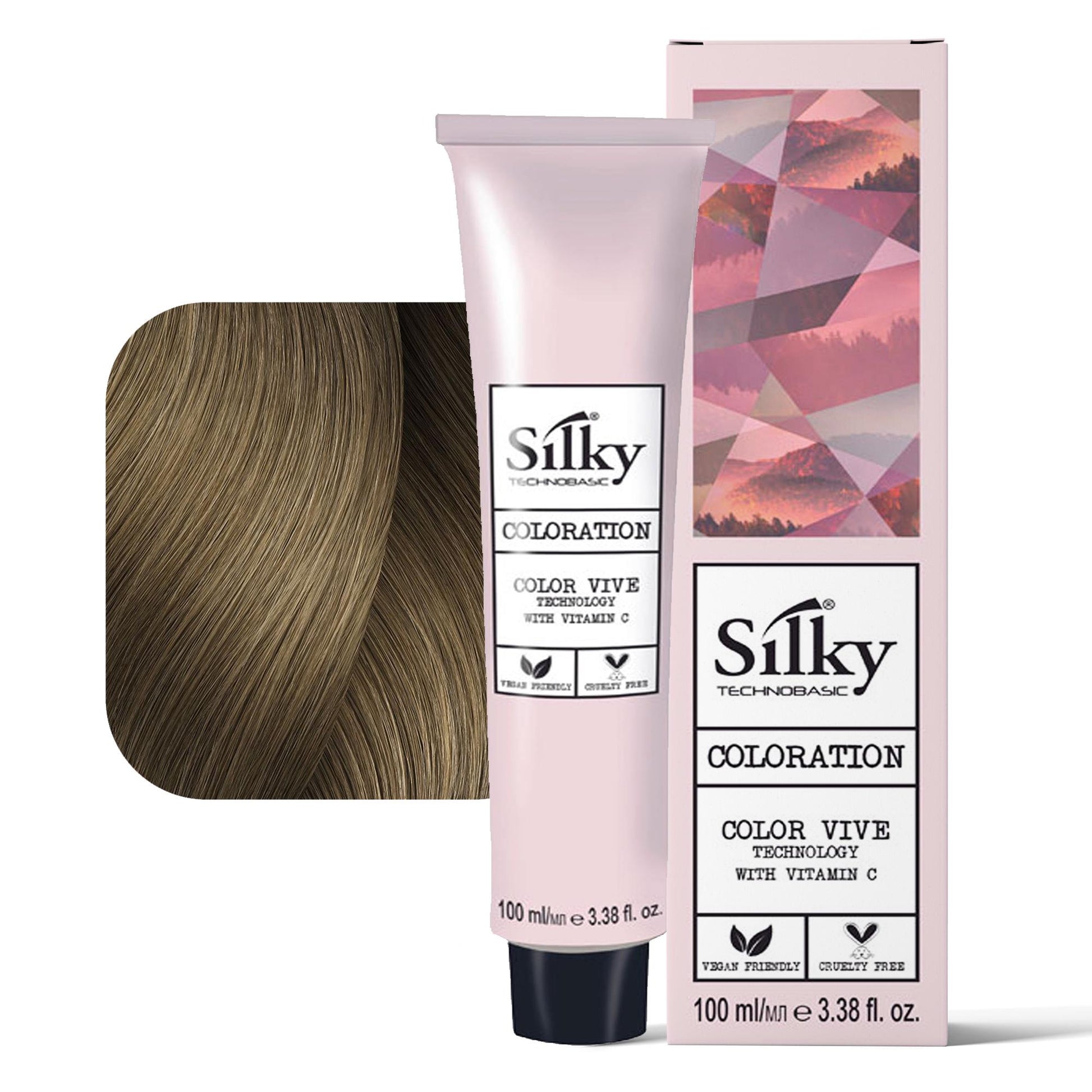 Silky Technobasic Coloration Tintura per Capelli 100ml - 8.0