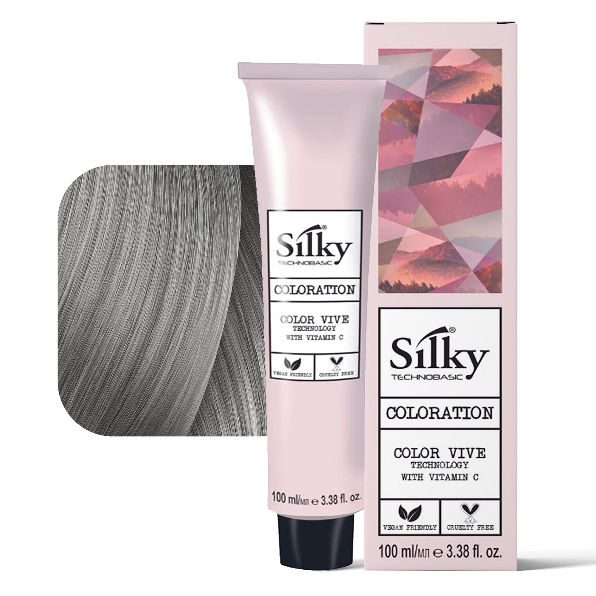 Silky Technobasic Coloration Tintura per Capelli 100ml - 8.1