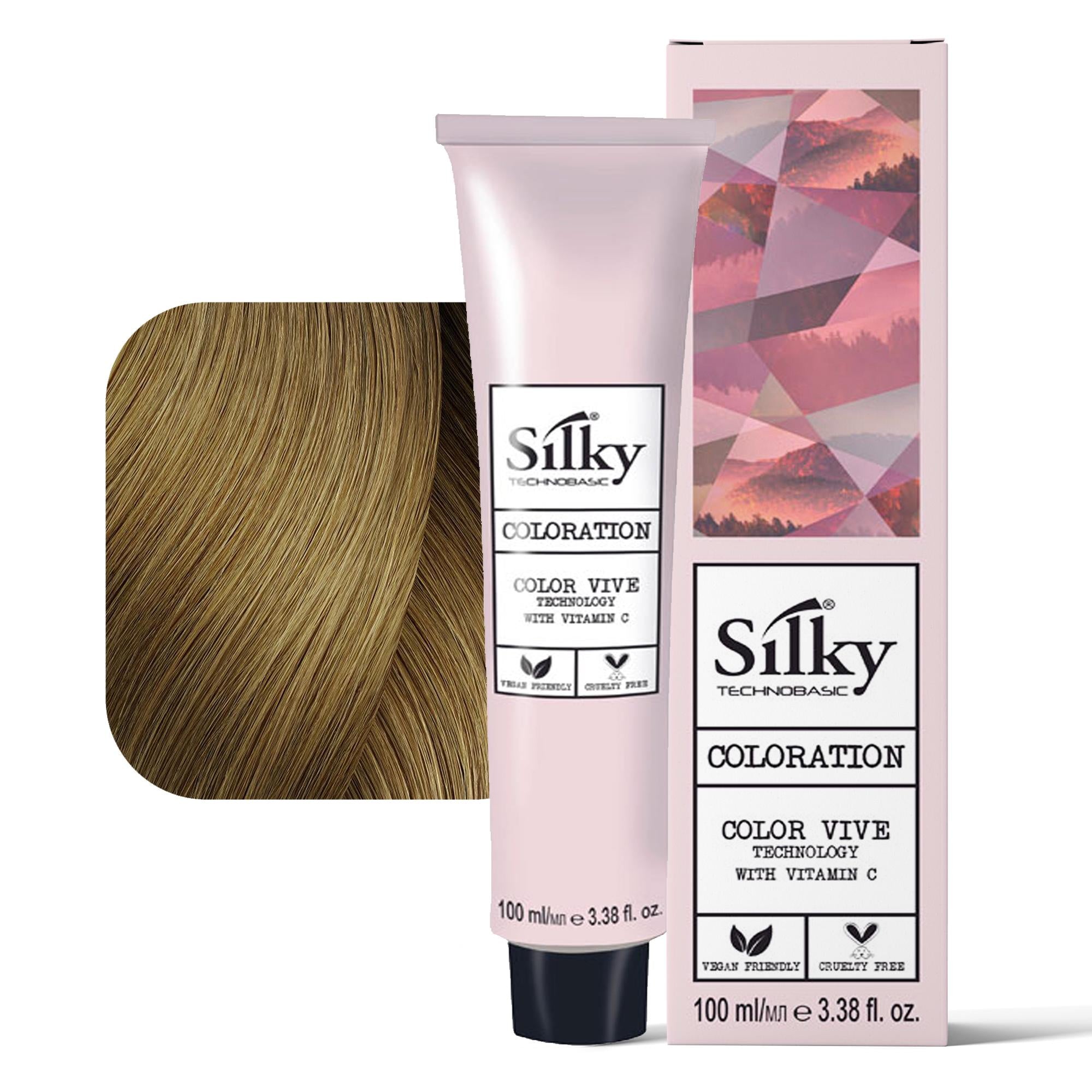 Silky Technobasic Coloration Tintura per Capelli 100ml - 8.3
