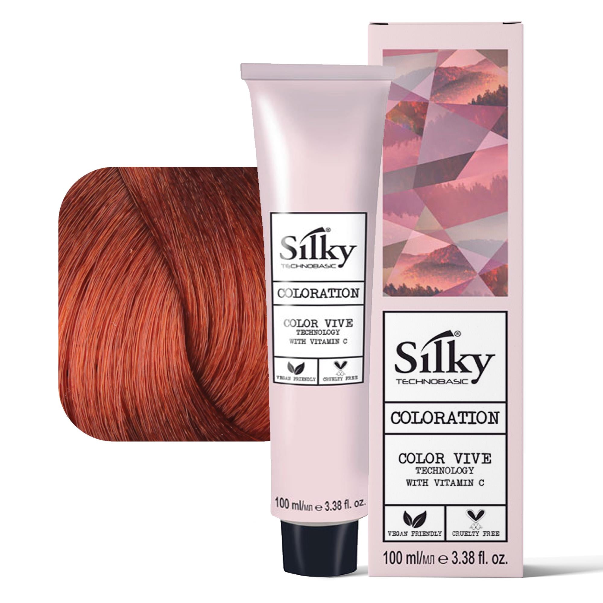 Silky Technobasic Coloration Tintura per Capelli 100ml - 8.4