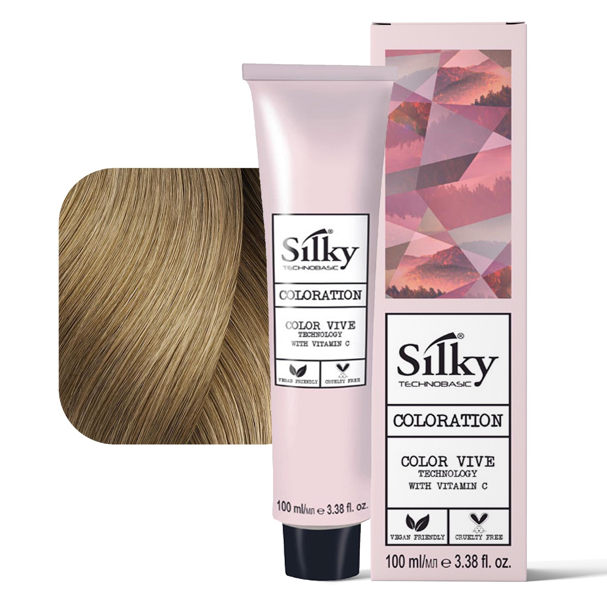 Silky Technobasic Coloration Tintura per Capelli 100ml - 9.0