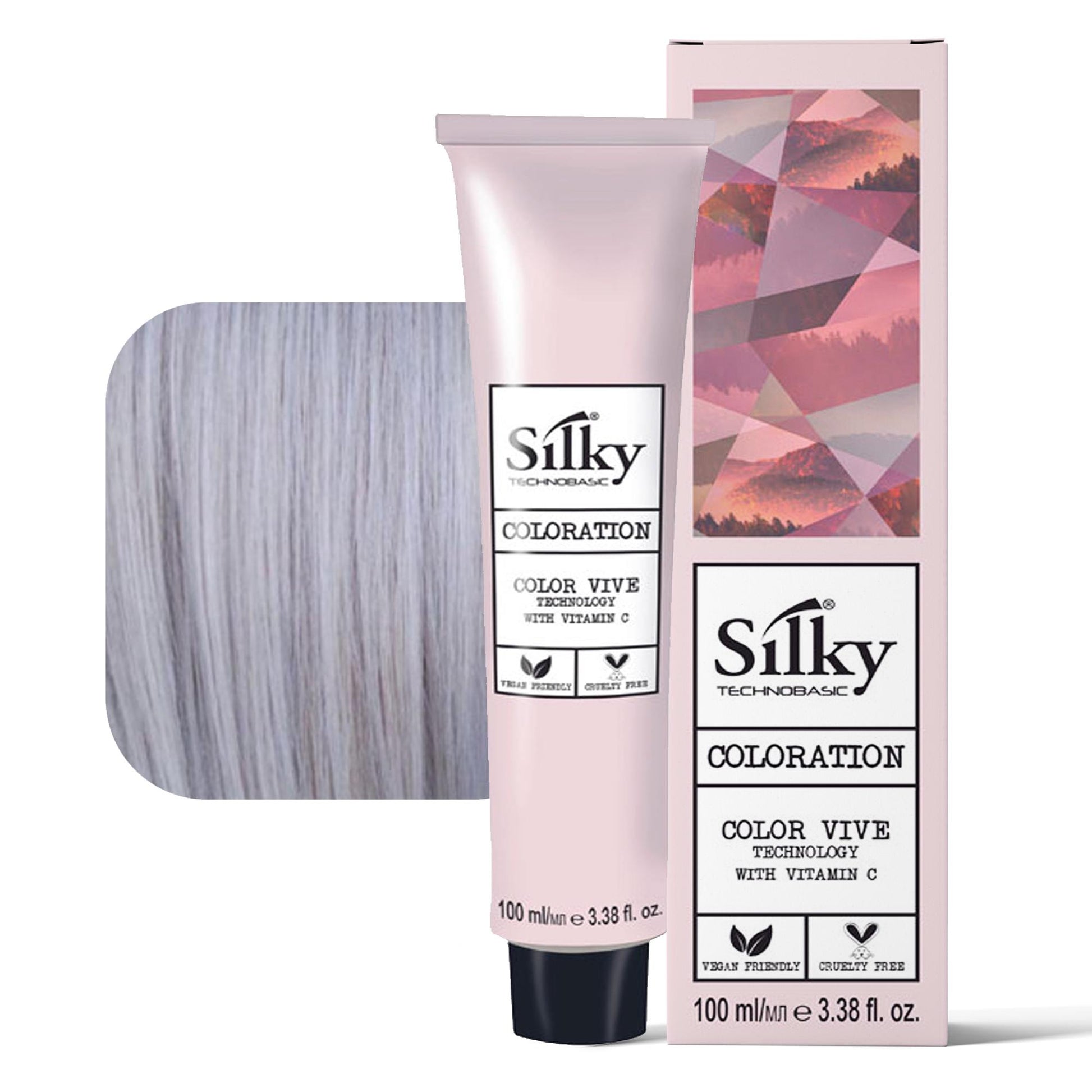 Silky Technobasic Coloration Tintura per Capelli 100ml - Ghiaccio