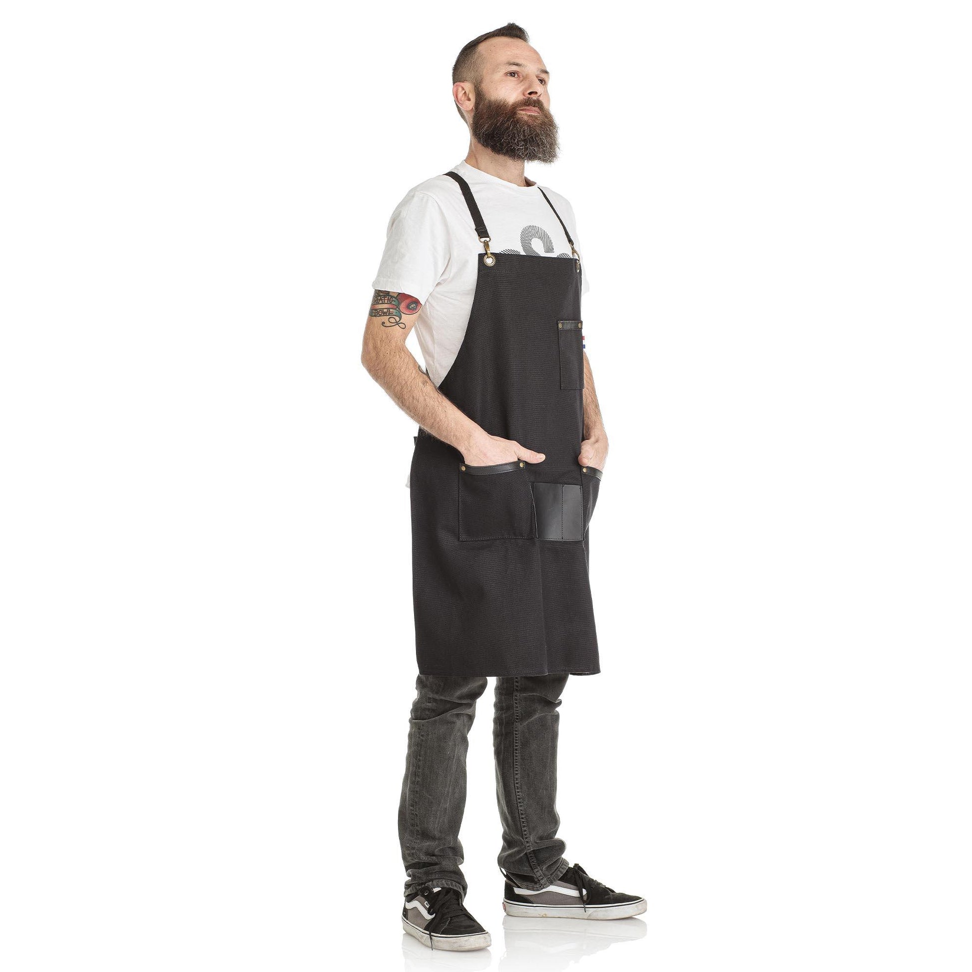 The Barber Grembiule per Barbiere Hidalgo Carbon