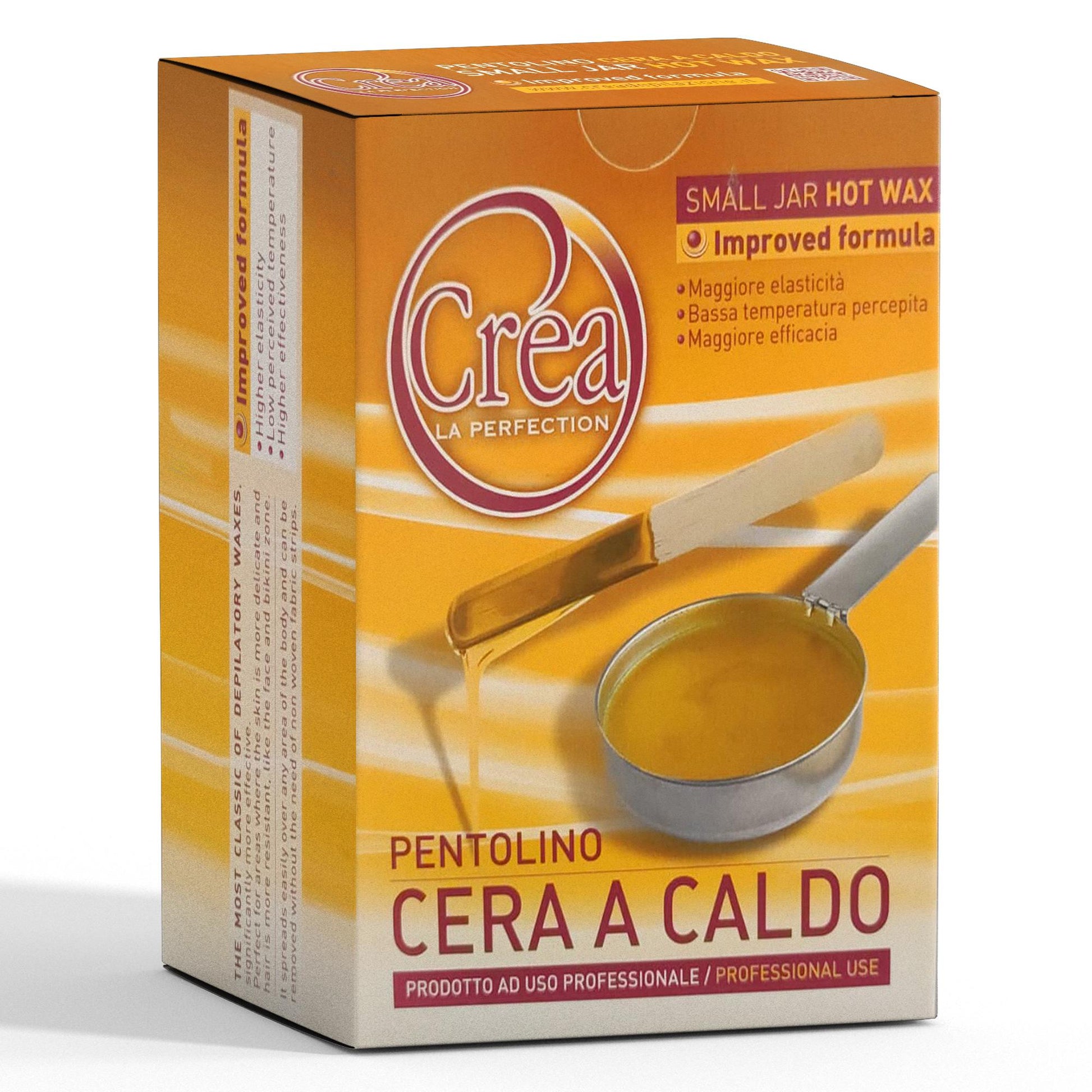 Holiday Crea Perfection Pentolino con Cera a Caldo 120ml - Gialla