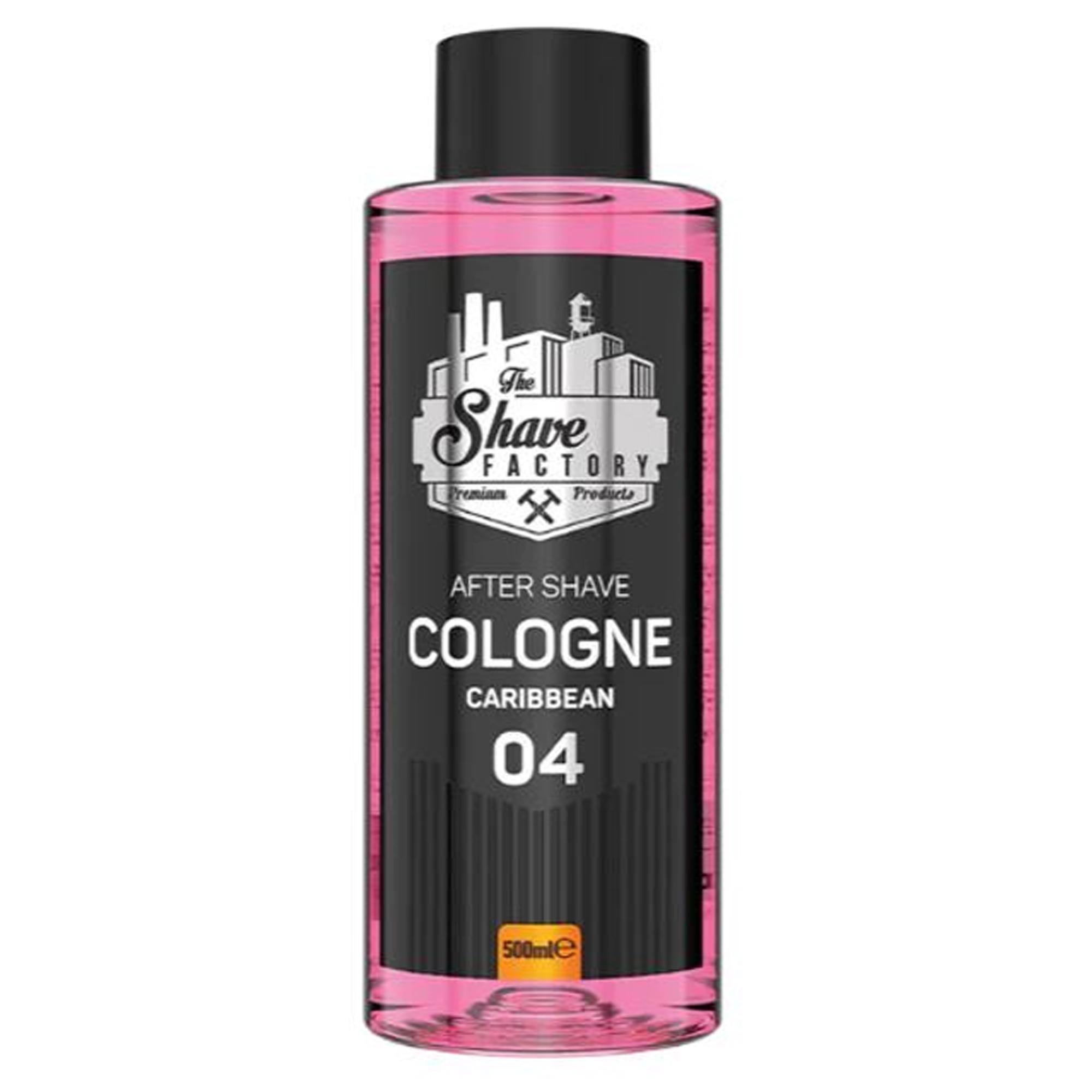 The Shave Factory After Shave Cologne 500ml - 04 Caribbean