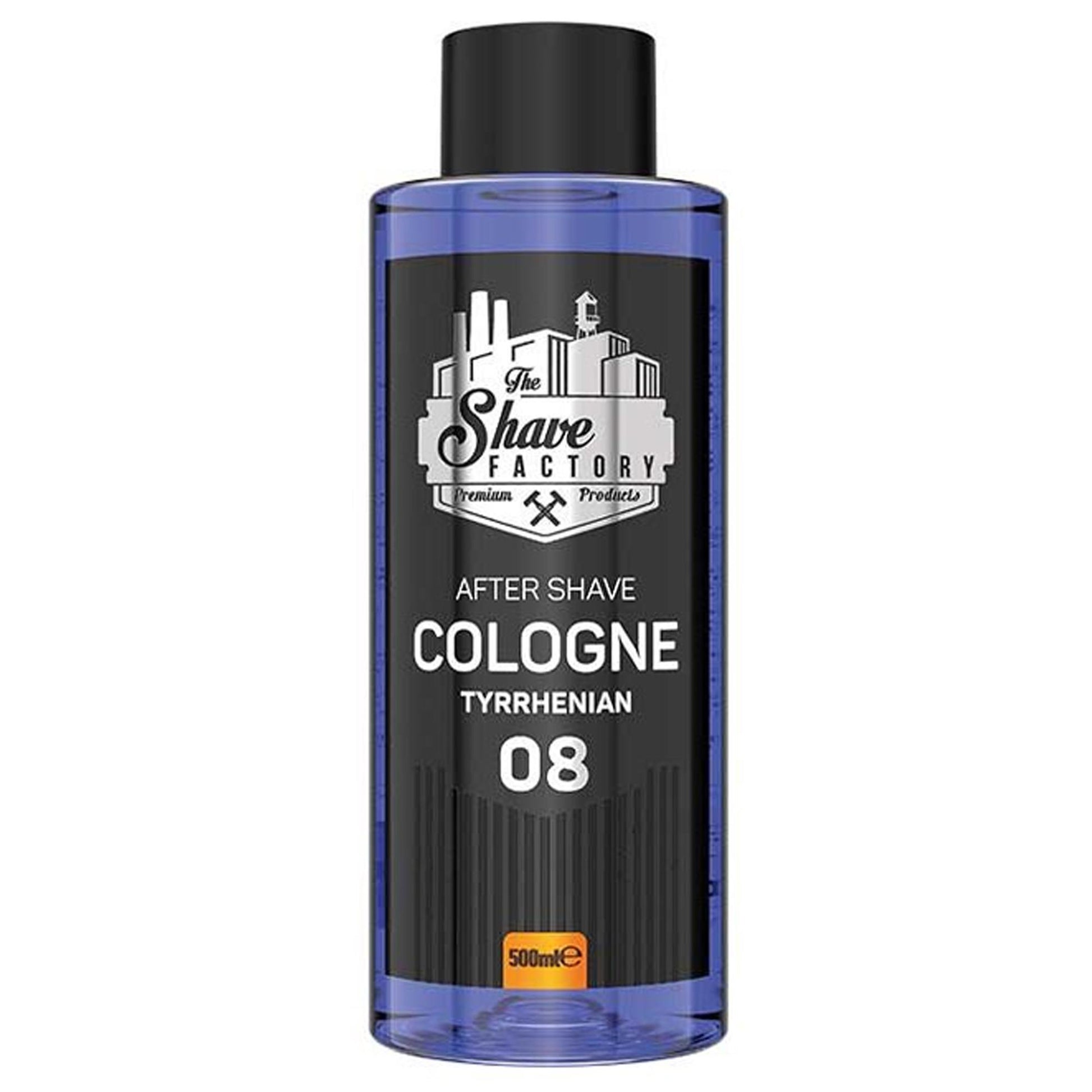 The Shave Factory After Shave Cologne 500ml - 08 Tyrrhenian