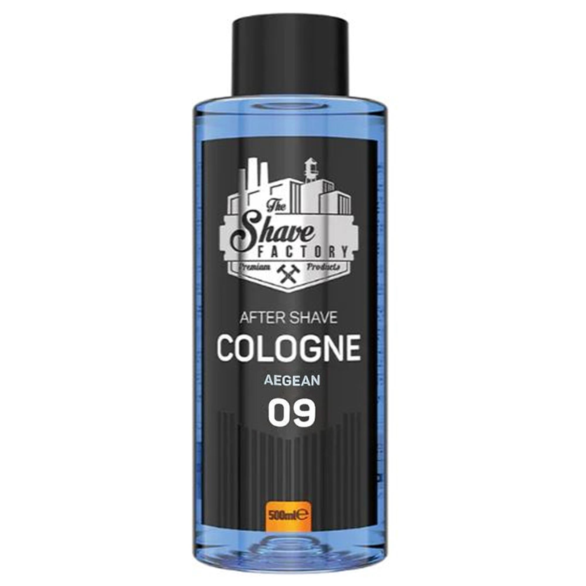 The Shave Factory After Shave Cologne 500ml - 09 Aegean