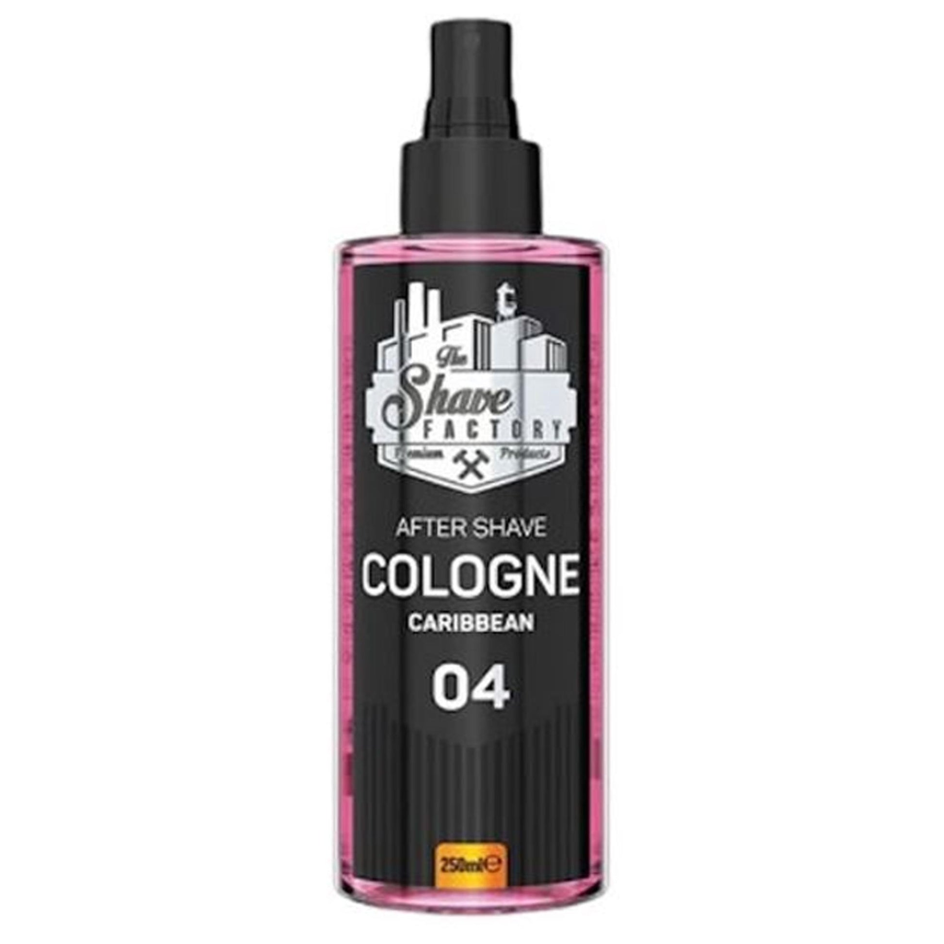 The Shave Factory After Shave Cologne 250ml - 04 Caribbean