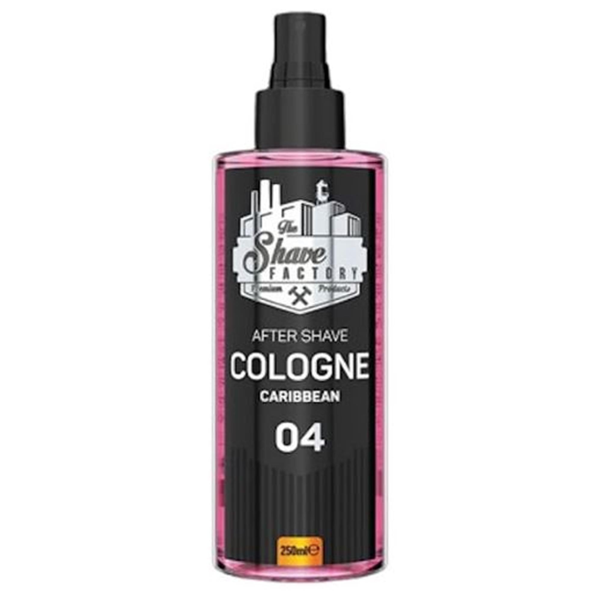 The Shave Factory After Shave Cologne 250ml - 04 Caribbean