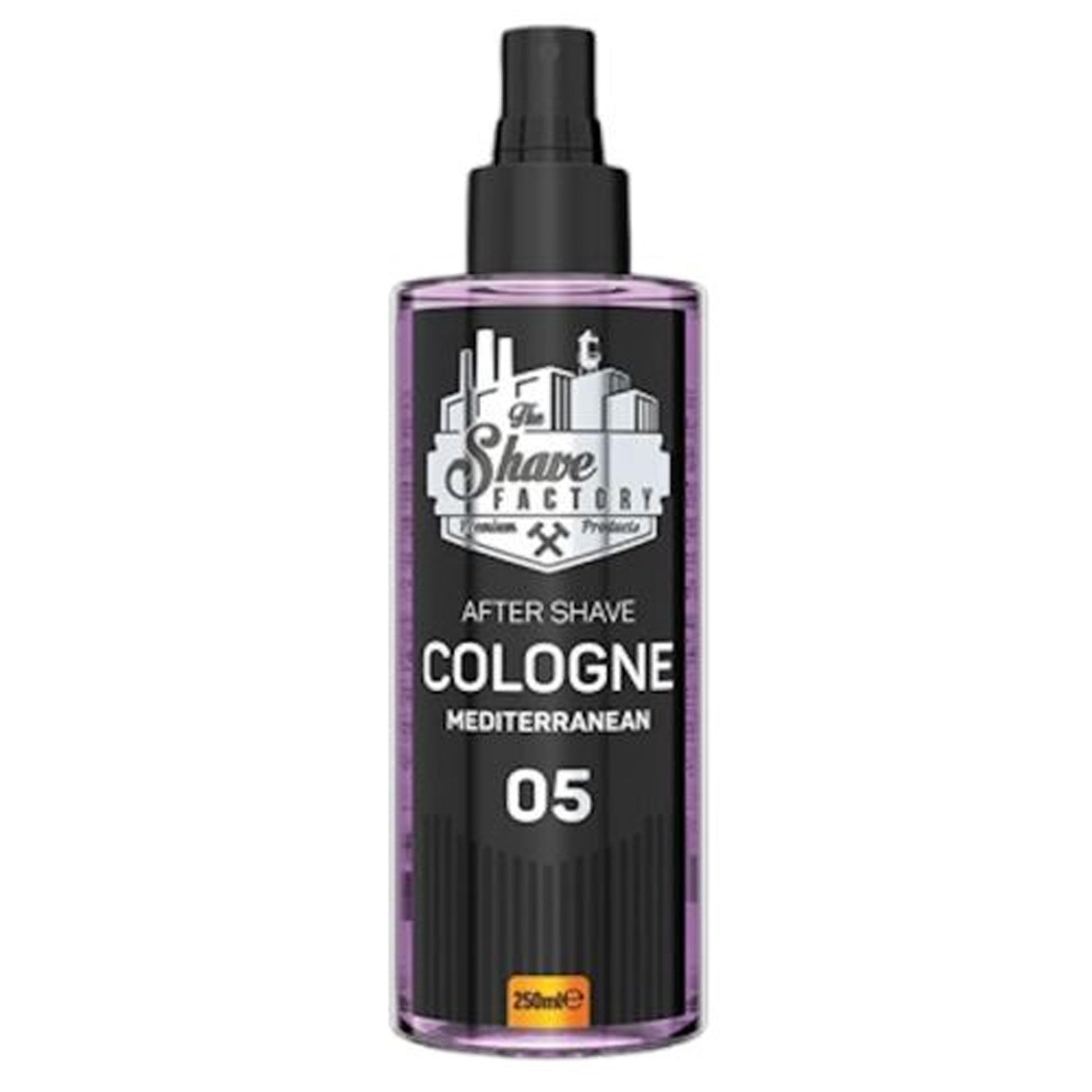 The Shave Factory After Shave Cologne 250ml - 05 Mediterranean