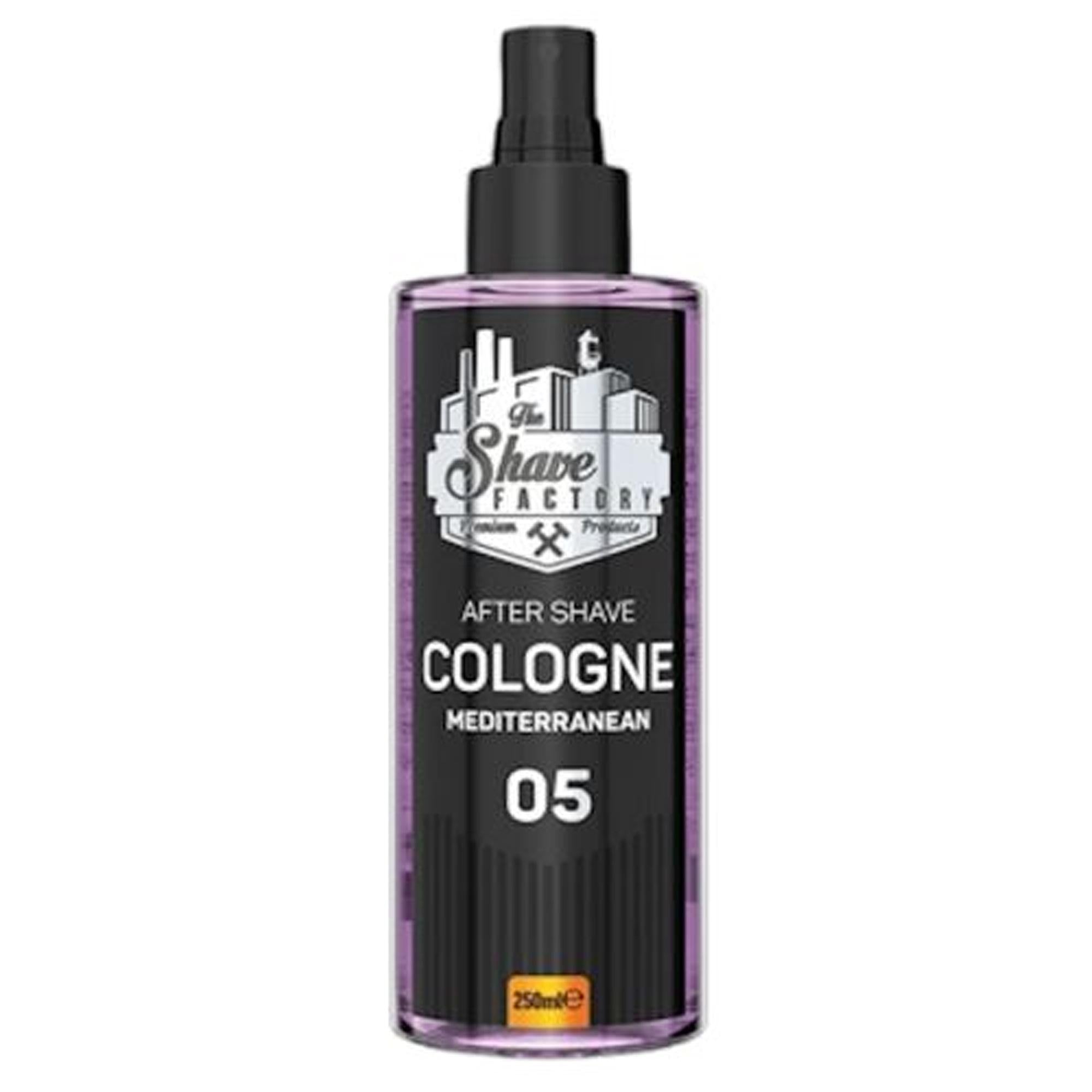 The Shave Factory After Shave Cologne 250ml - 05 Mediterranean