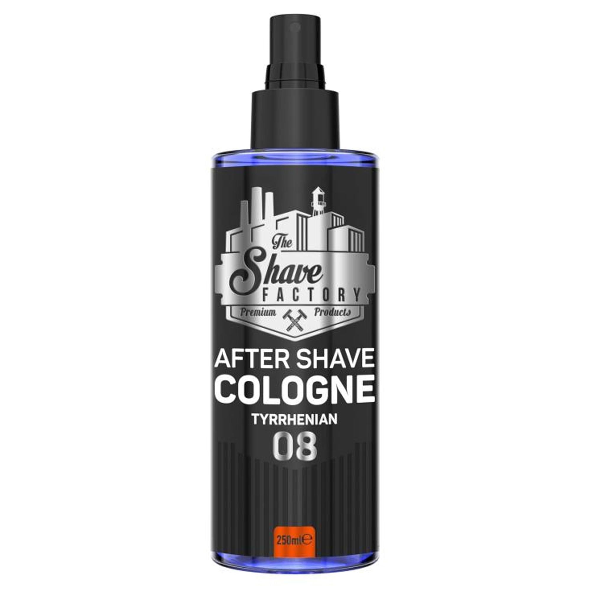 The Shave Factory After Shave Cologne 250ml - 08 Tyrrhenian