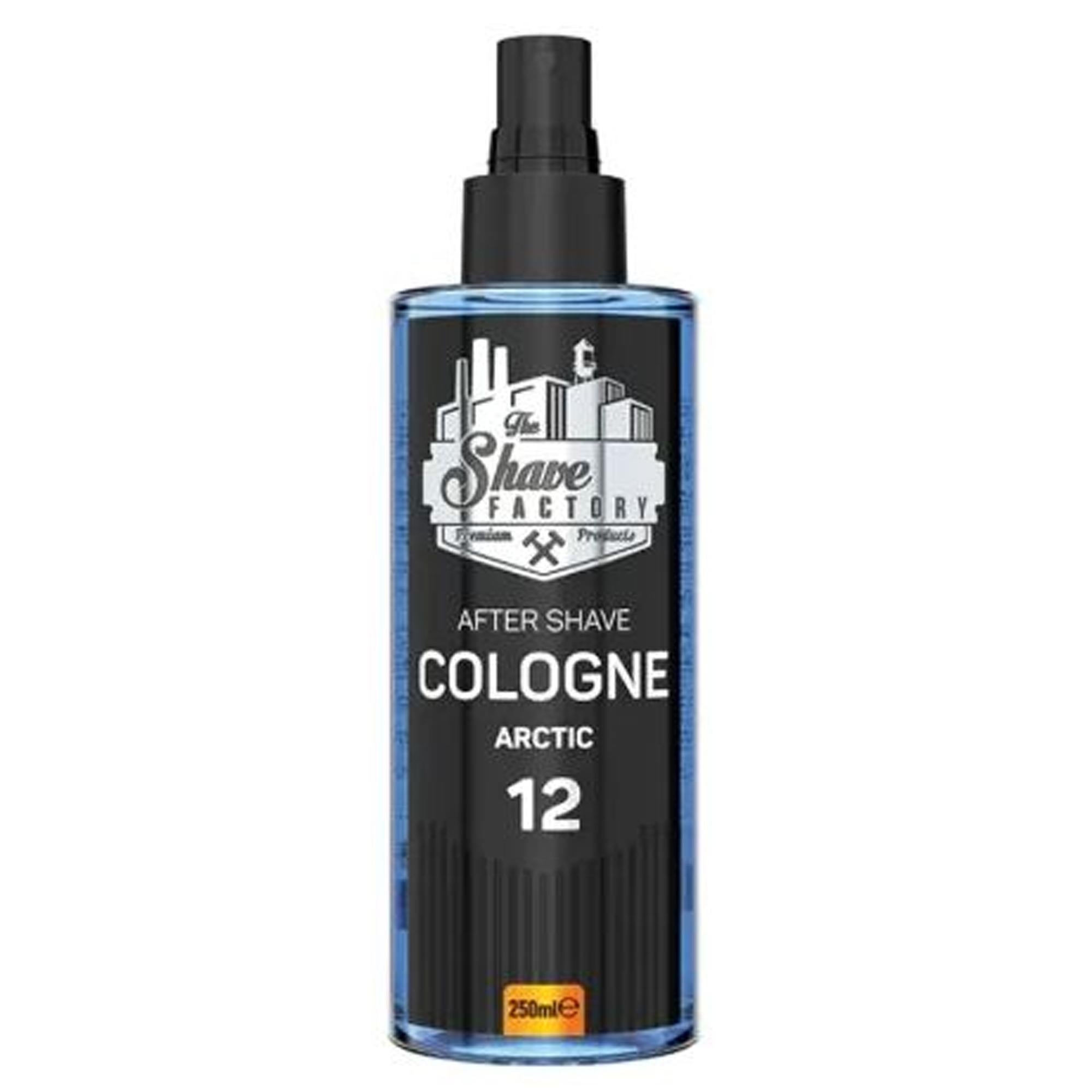 The Shave Factory After Shave Cologne 250ml - 12 Arctic