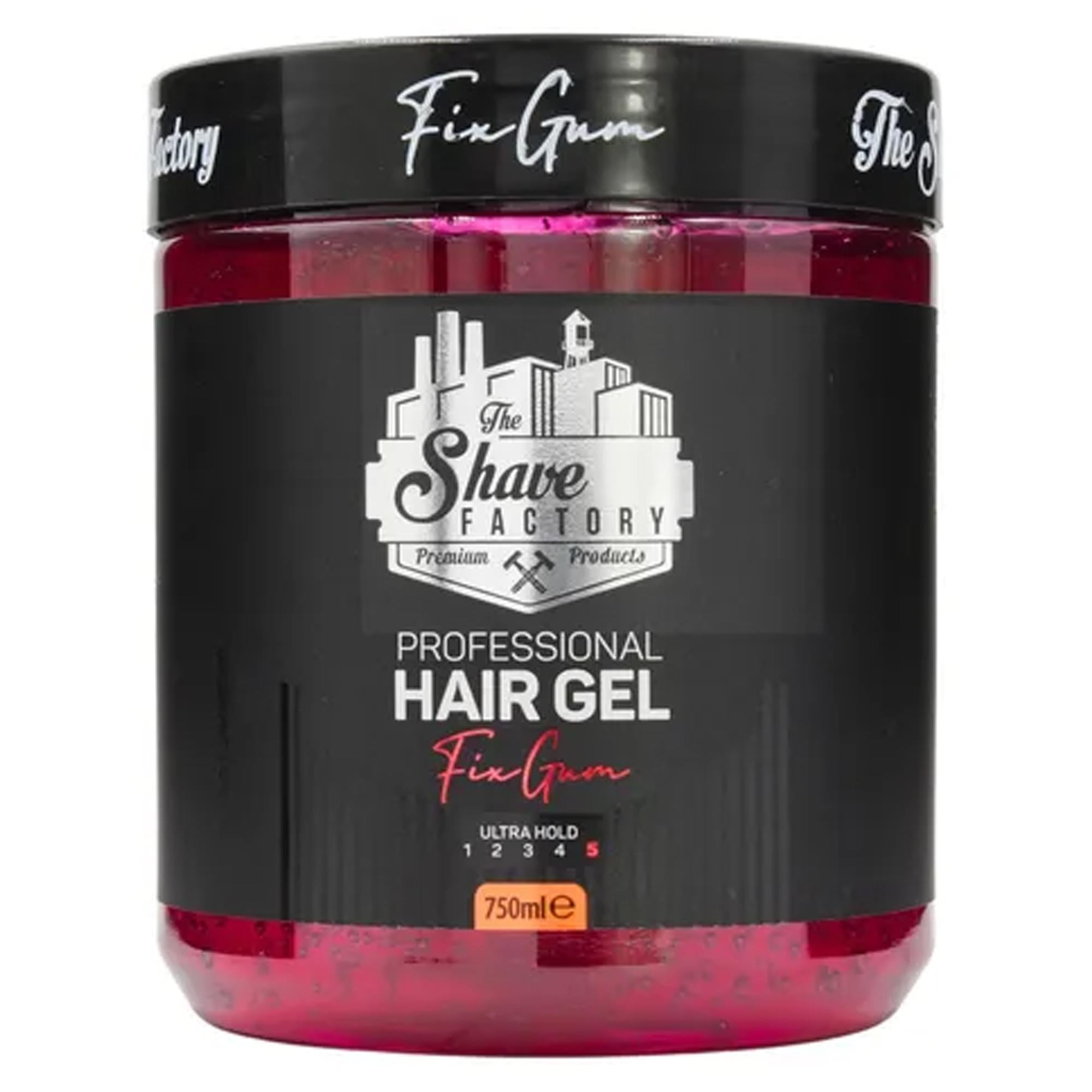 The Shave Factory Hair Gel Fix Gum 750ml - Ultra Hold