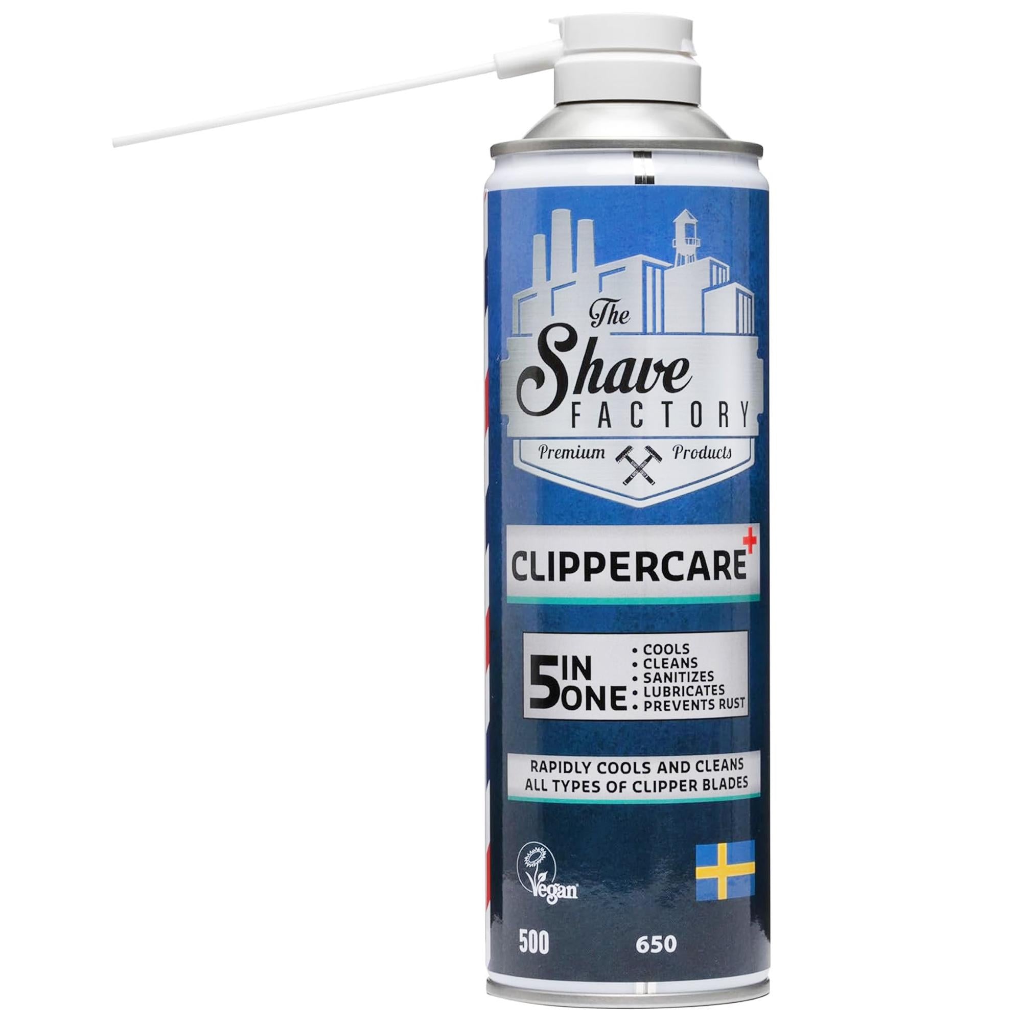 The Shave Factory ClipperCare 5in1 Spray Lubrificante - 500ml