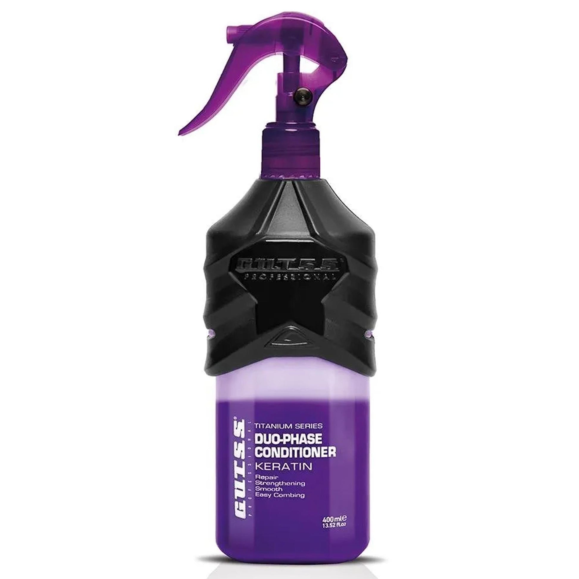 Gutss Titanium Keratin Conditioner Bifasico per Capelli Danneggiati - 400ml
