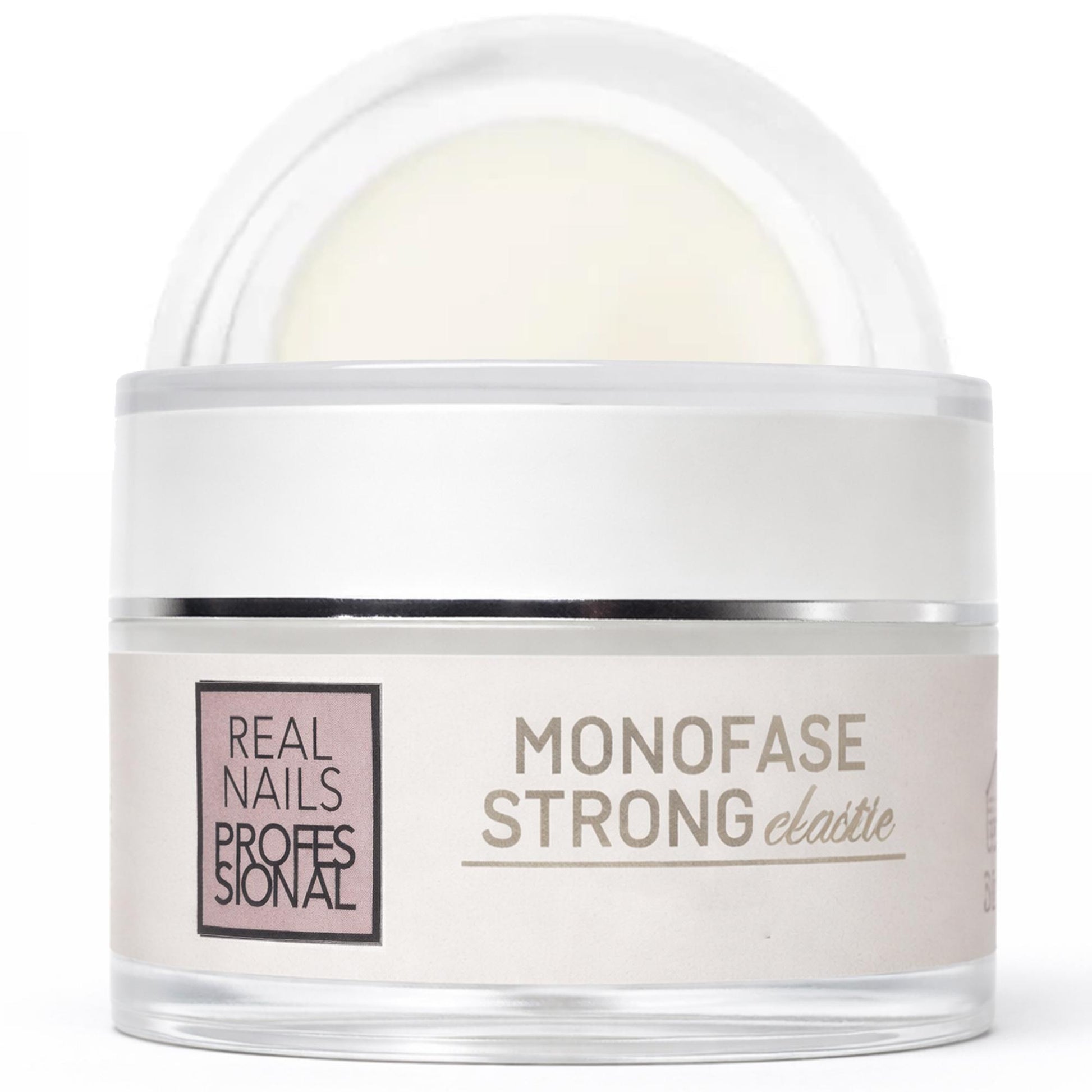 Real Nails Professional Gel Strong Elastic 15ml - Milk